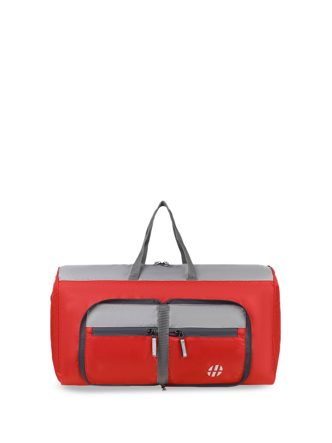 

Harissons Medium Foldable Sports or Gym Duffel Bag, Red