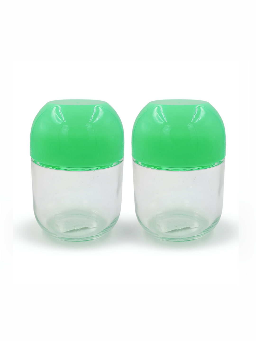 

Red Butler Transparent & Green Glass Dishwasher Safe Food Container