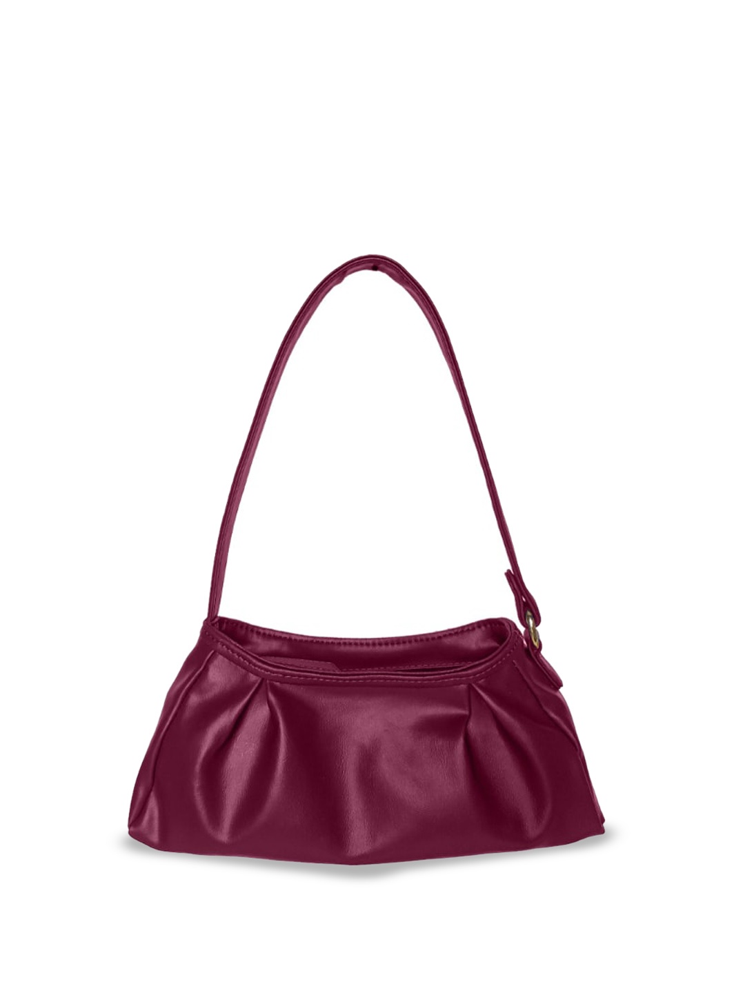

IMARS Structured Shoulder Bag, Maroon