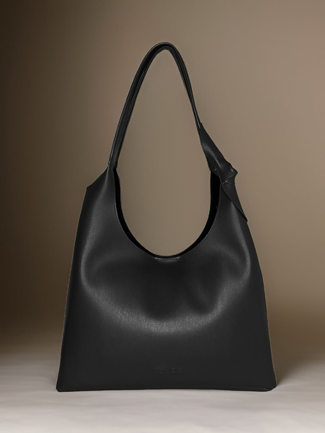 

IMARS Elegant Structured Shoulder Bag, Black