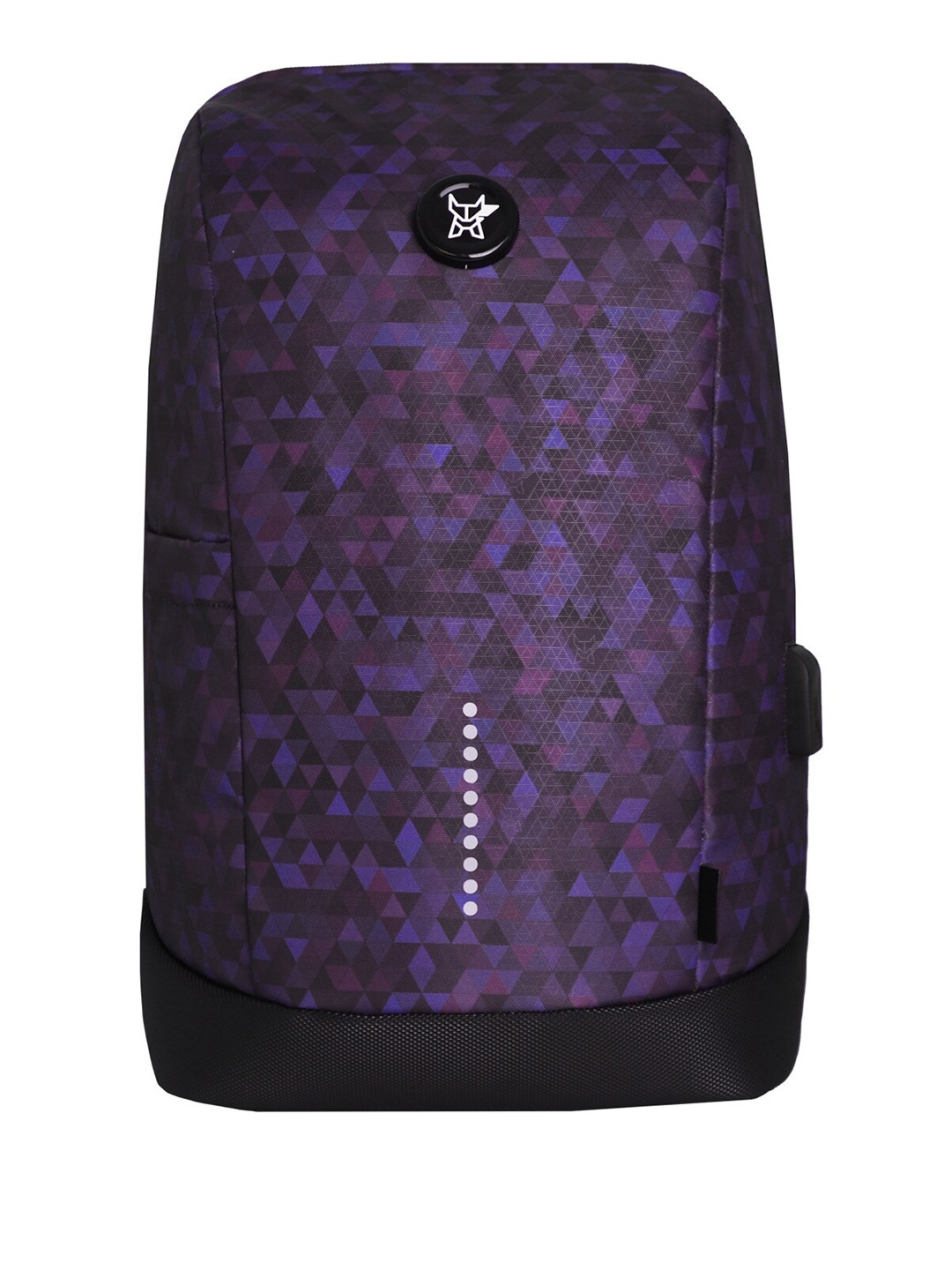 

Arctic Fox Unisex Abstract Printed Backpack with Anti-Theft Up to 16 inch, Purple