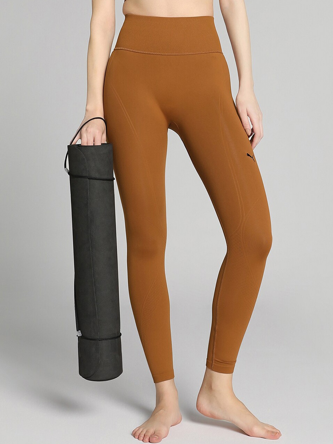 

Puma Shapeluxe Seamless Training Tights, Brown