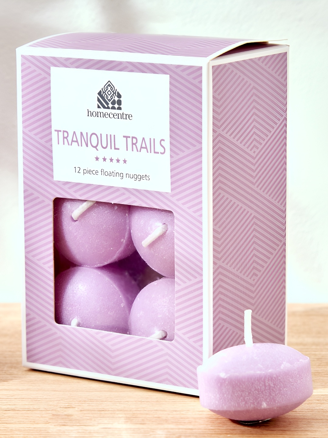 

Home Centre Purple 12 Pieces Tea Light Candles