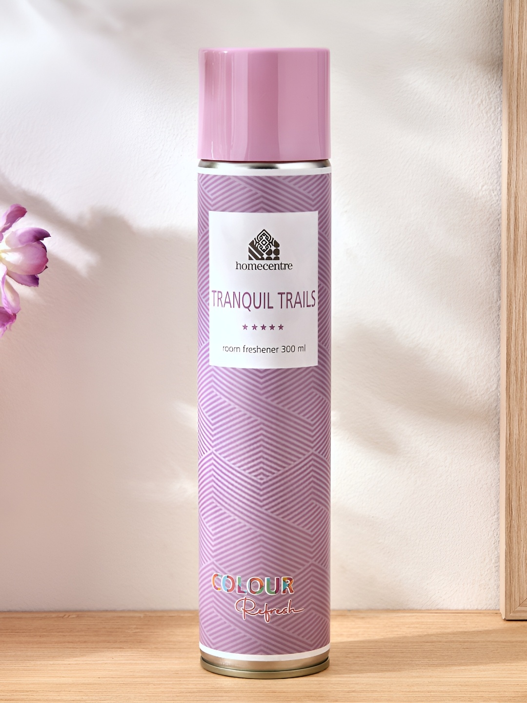 

Home Centre Tranquil Trails Steel Room Spray - 300ml, Purple