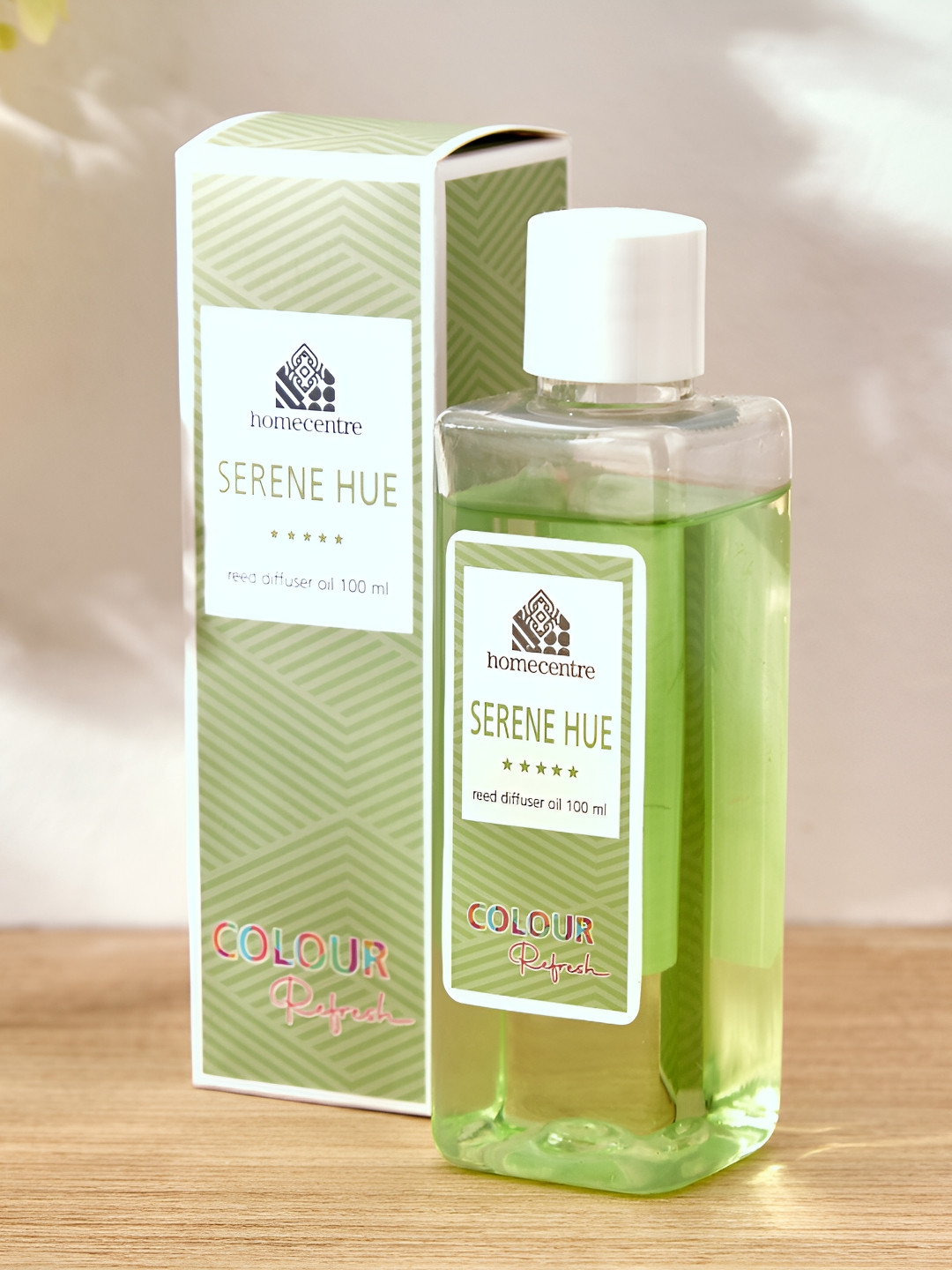 

Home Centre Colour Refresh Serene Hue Reed Diffuser Oil 100 ml, Green