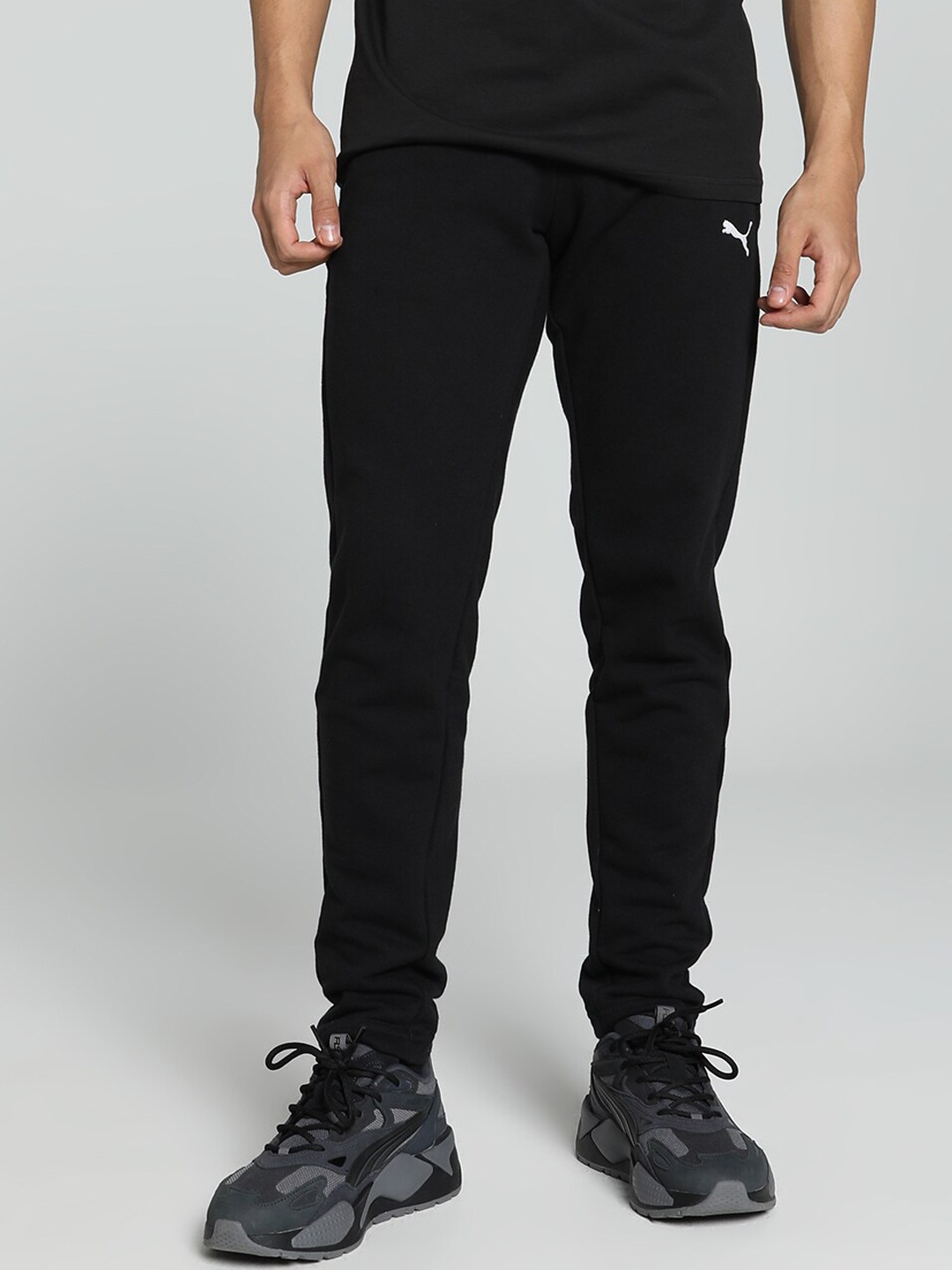 

Puma Knitted Men's Slim Fit Sweat Pants, Black