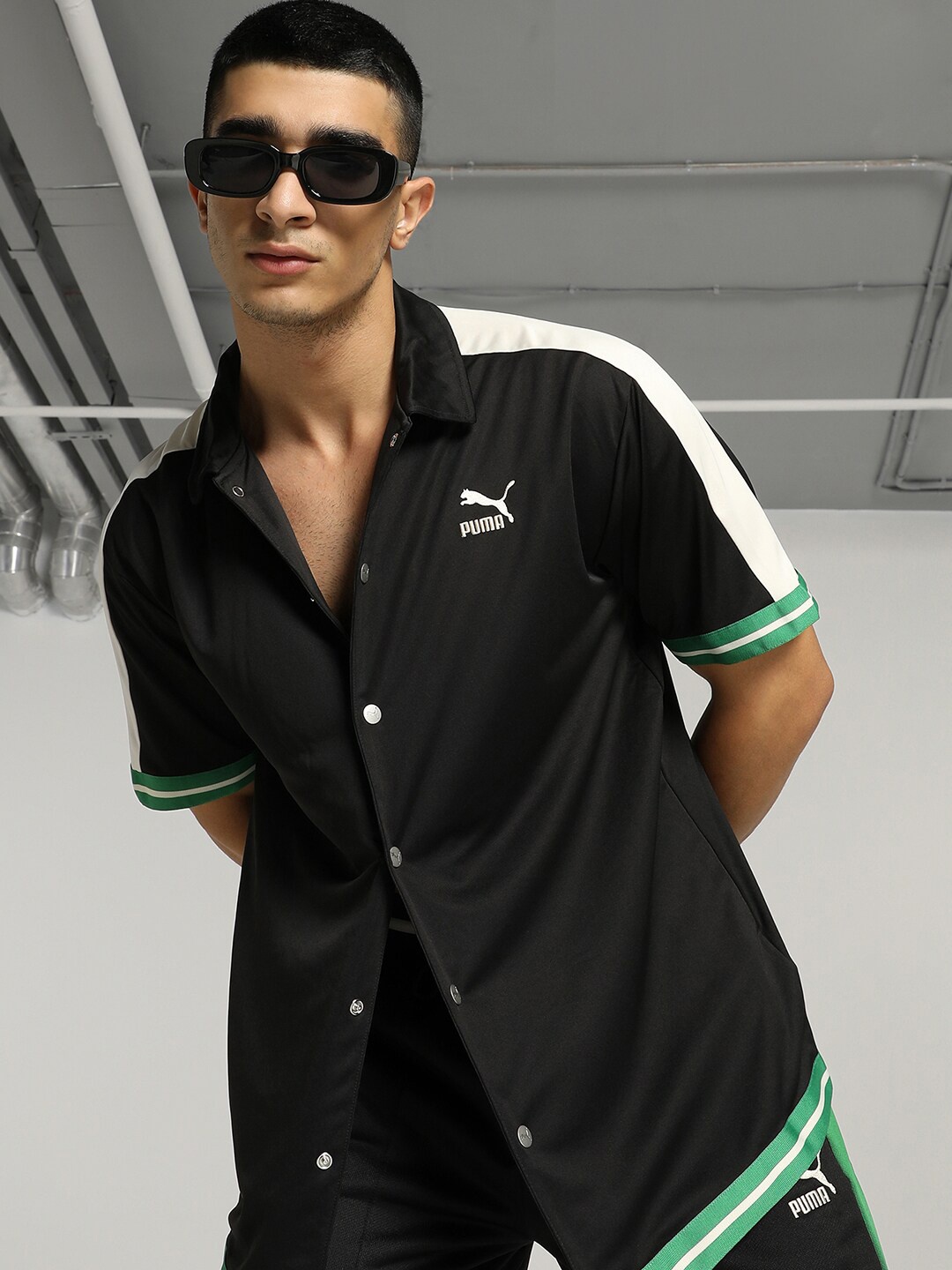 

Puma T7 Shooting Shirt, Black