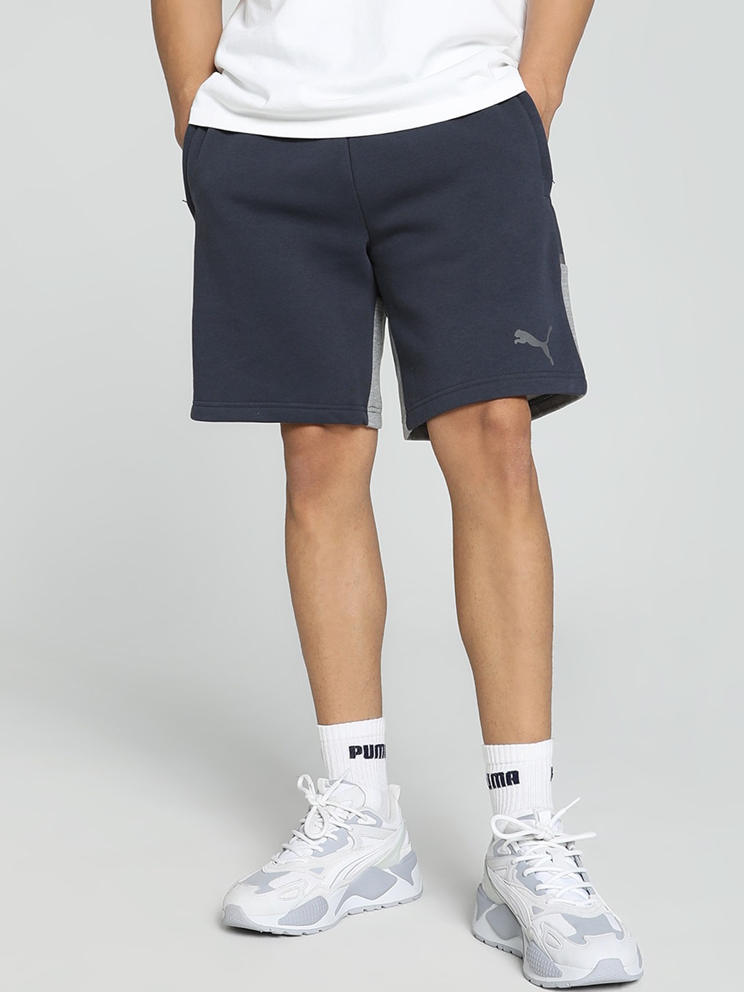 

Puma Men teamCUP Casuals Football Shorts, Blue