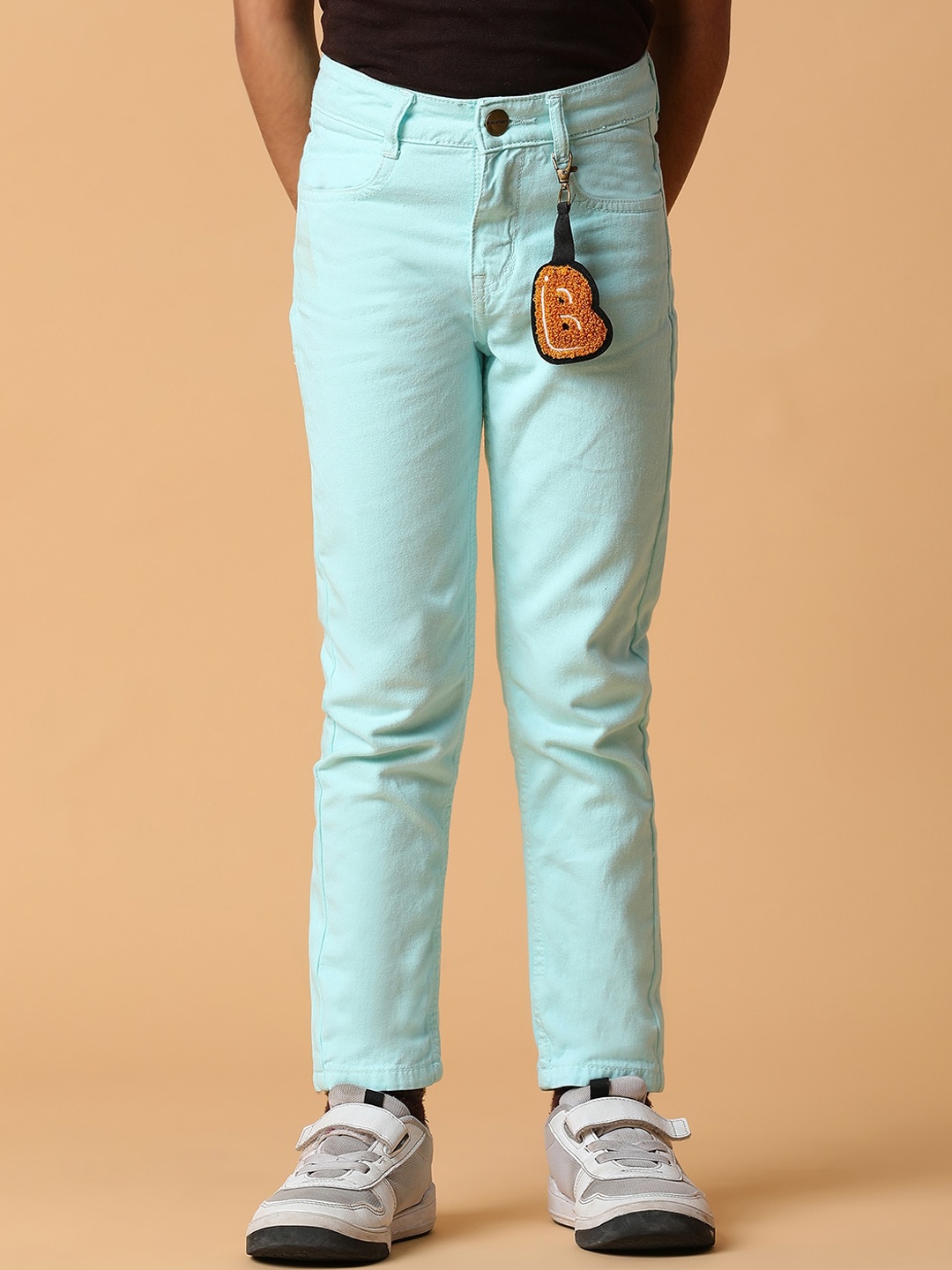 

TALES & STORIES Boys Slim Fit Trousers, Blue