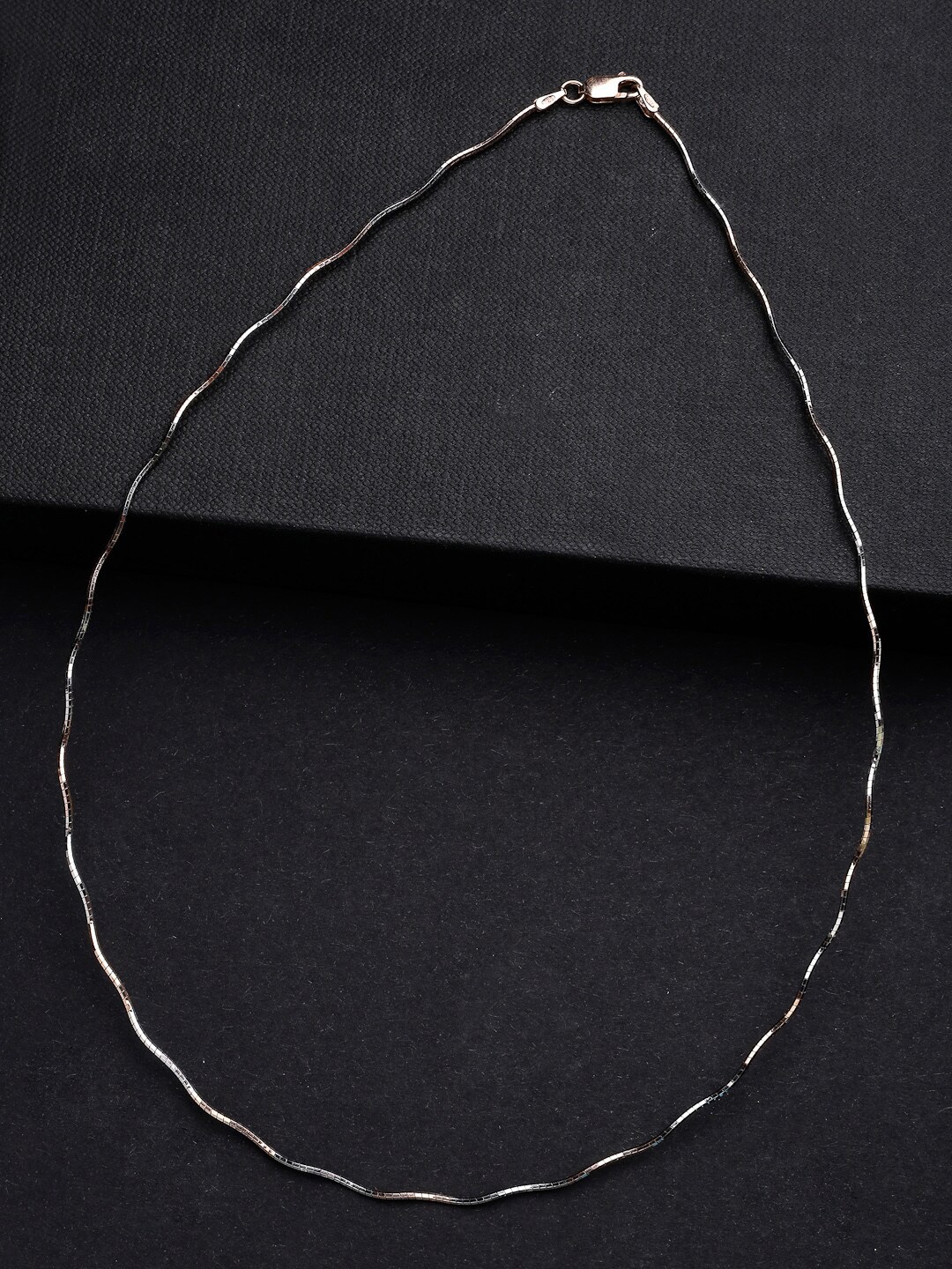 

PRIONI 925 Sterling Silver Rose Gold & Rhodium-Plated Chain Necklace