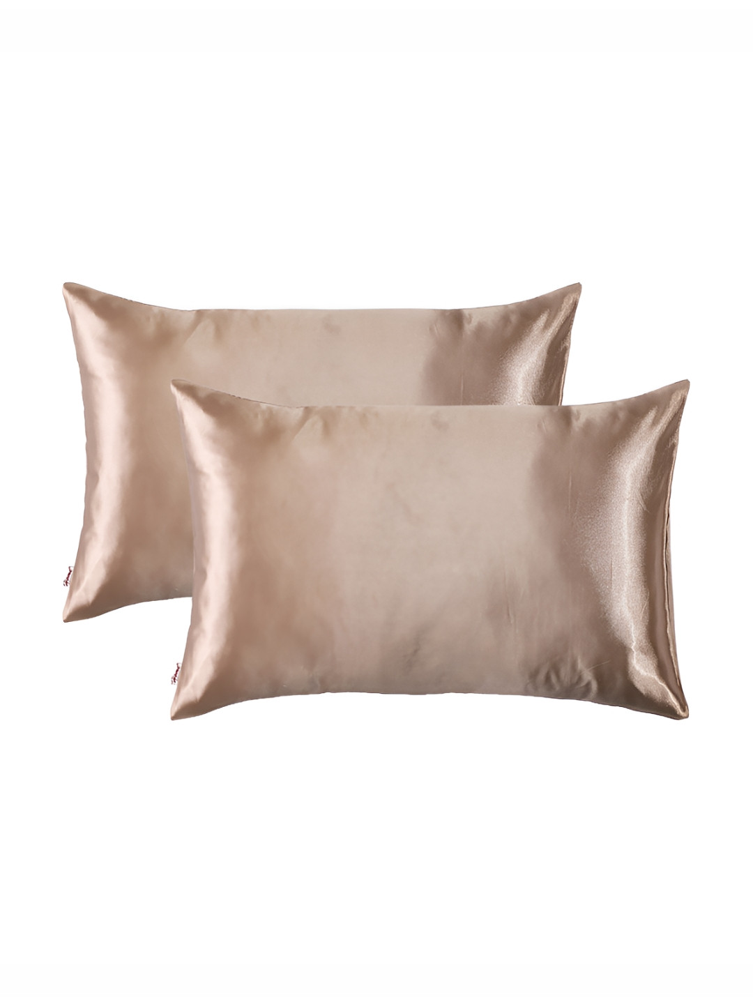 

Home Brown 2 Pieces Satin Rectangle Pillow Covers
