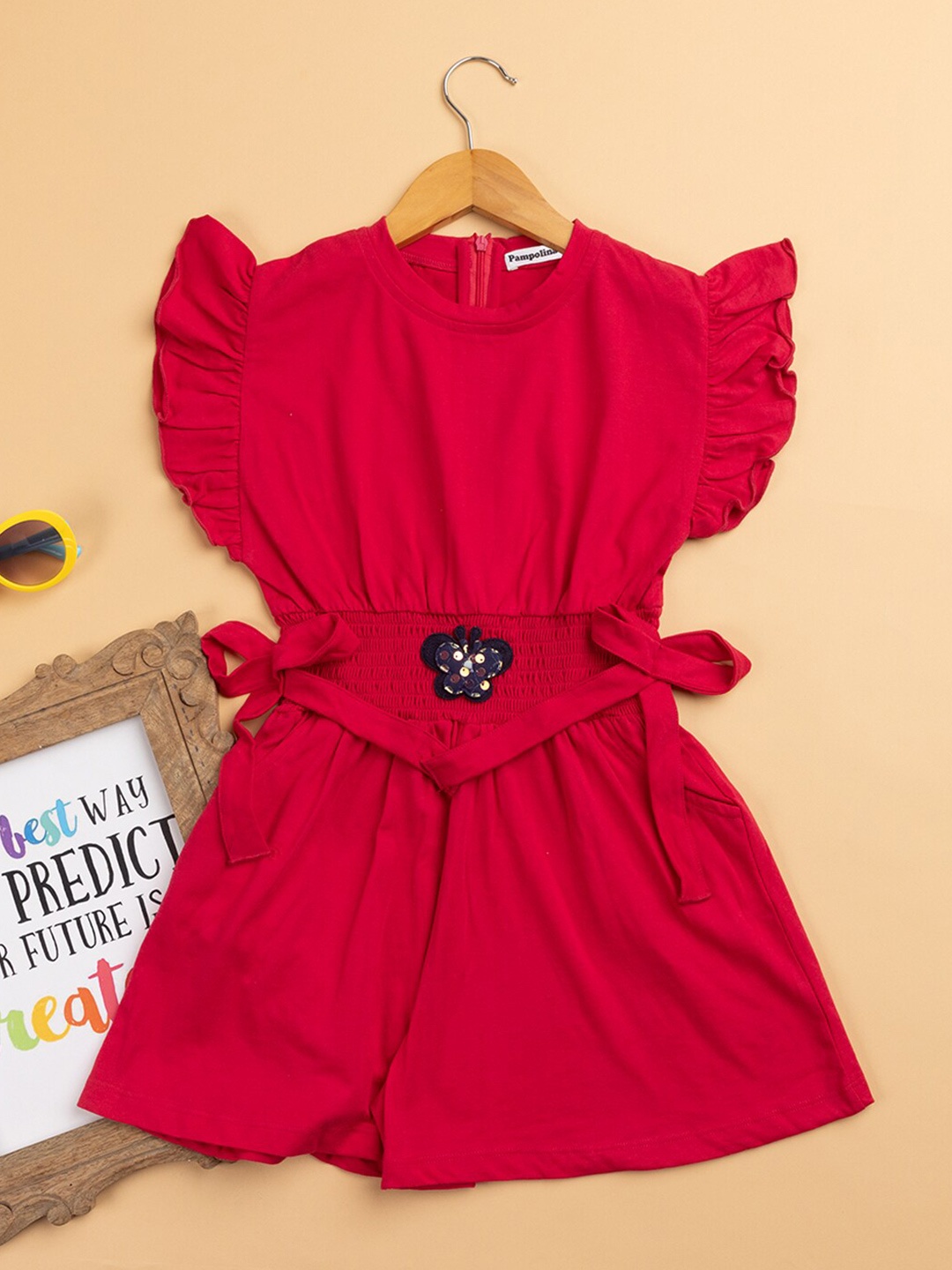 

PAMPOLINA Girls Jumpsuit, Magenta