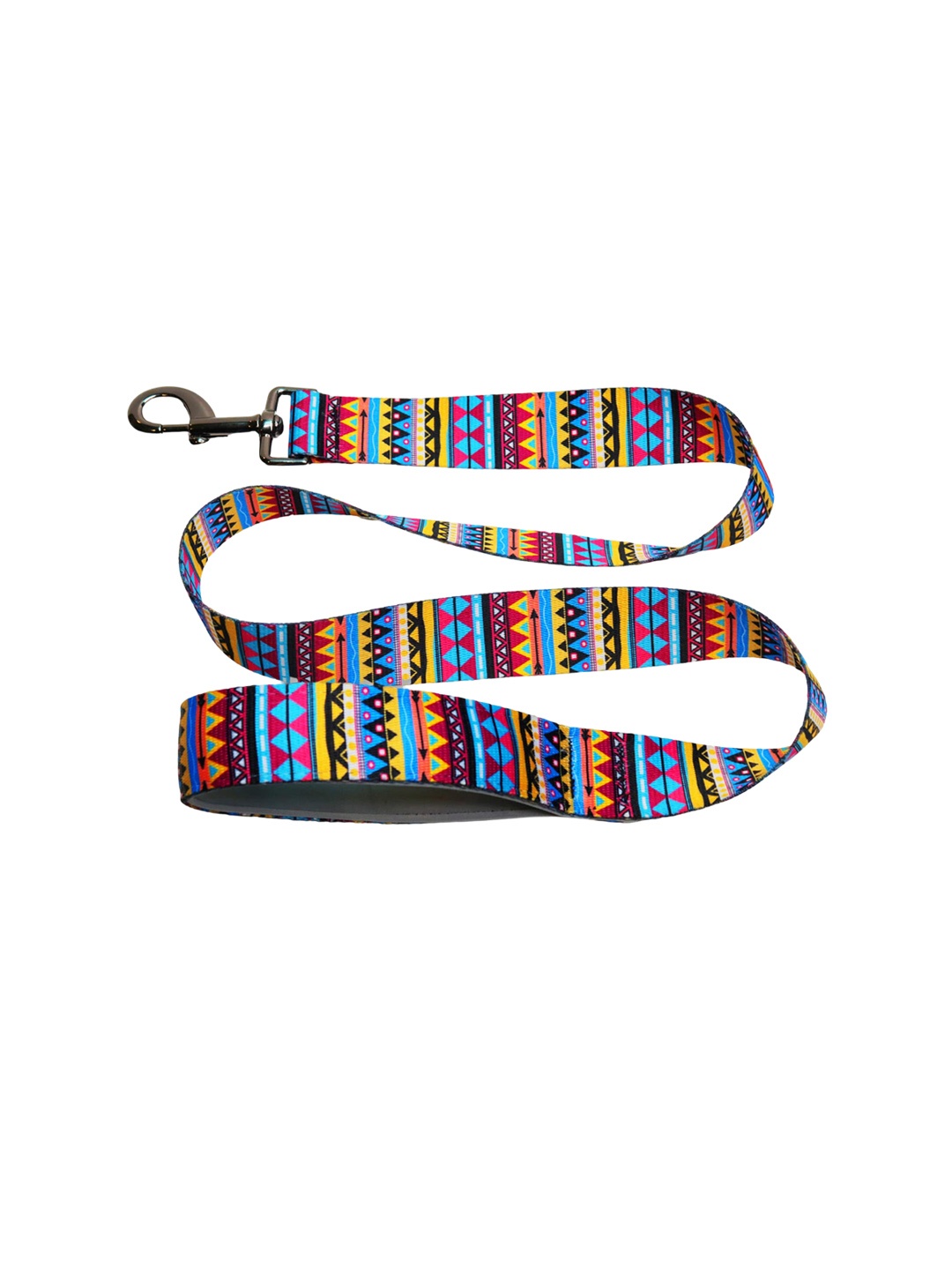 

Pawsindia Geometric Waterproof Dog Leash, Blue