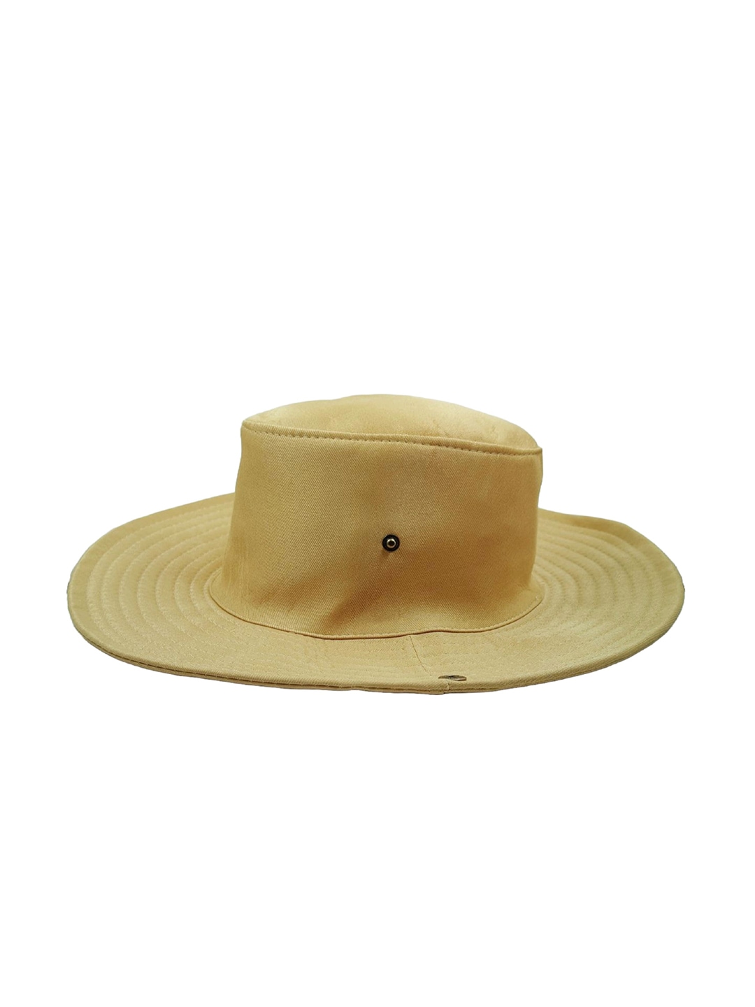 

Zacharias Unisex Beige Solid Sun Hat