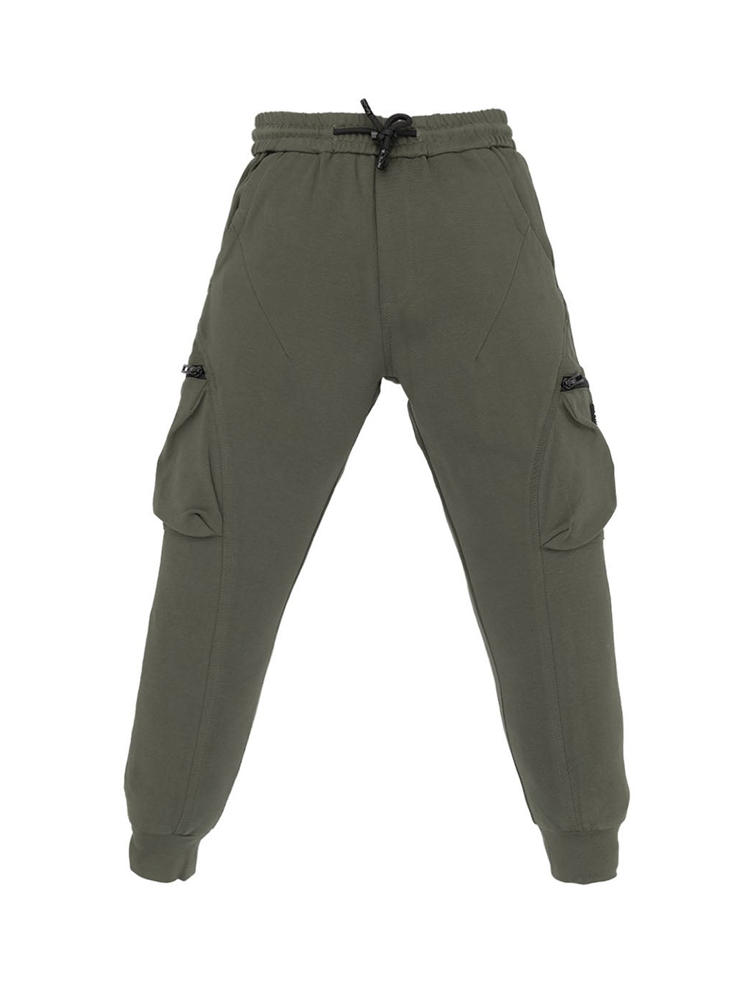 

Status Quo Boys Solid Regular Fit Joggers, Olive