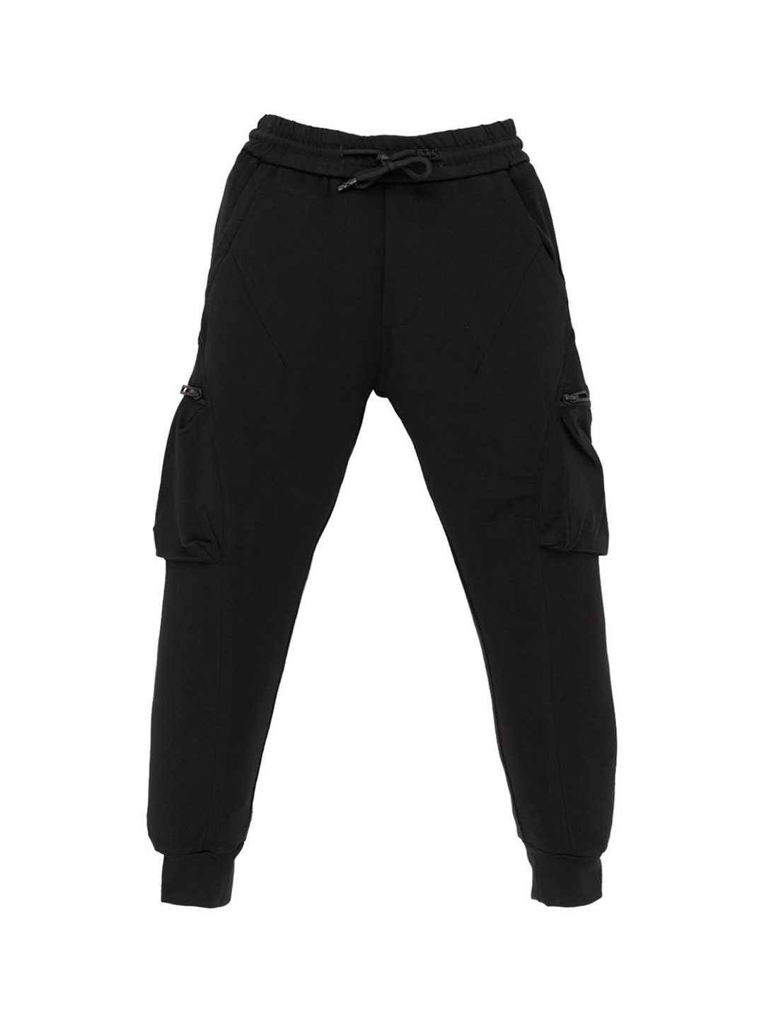 

Status Quo Boys Solid Regular Fit Joggers, Black