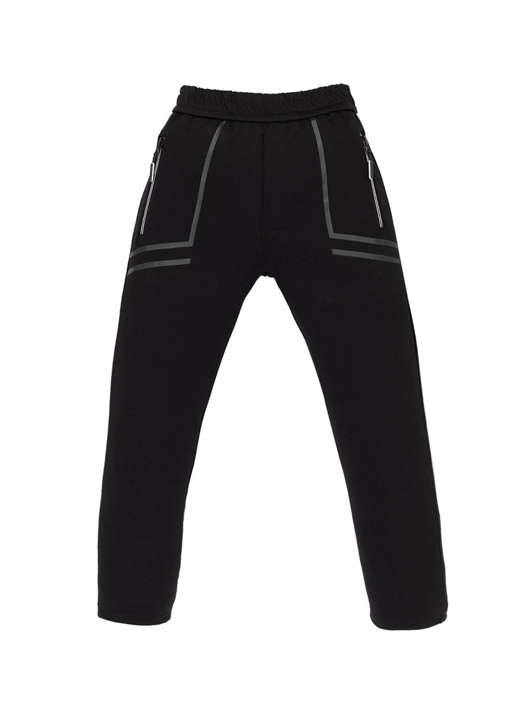 

Status Quo Boys Mid Rise Track Pant, Black