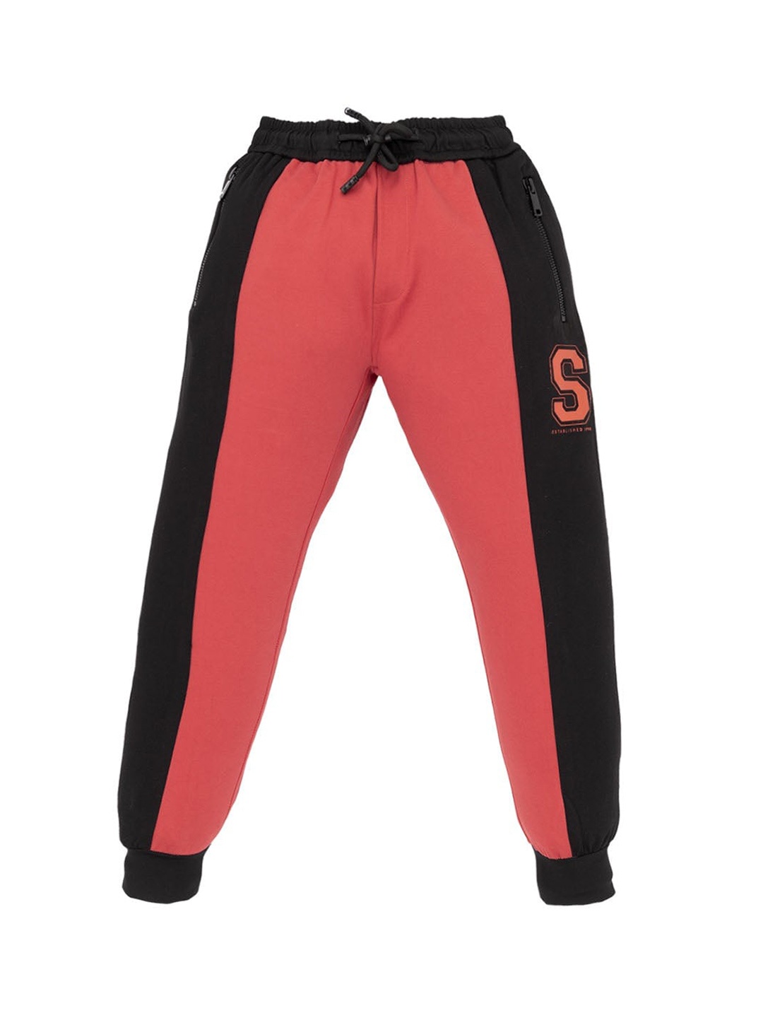 

Status Quo Boys Regular Fit Cotton Joggers, Rust