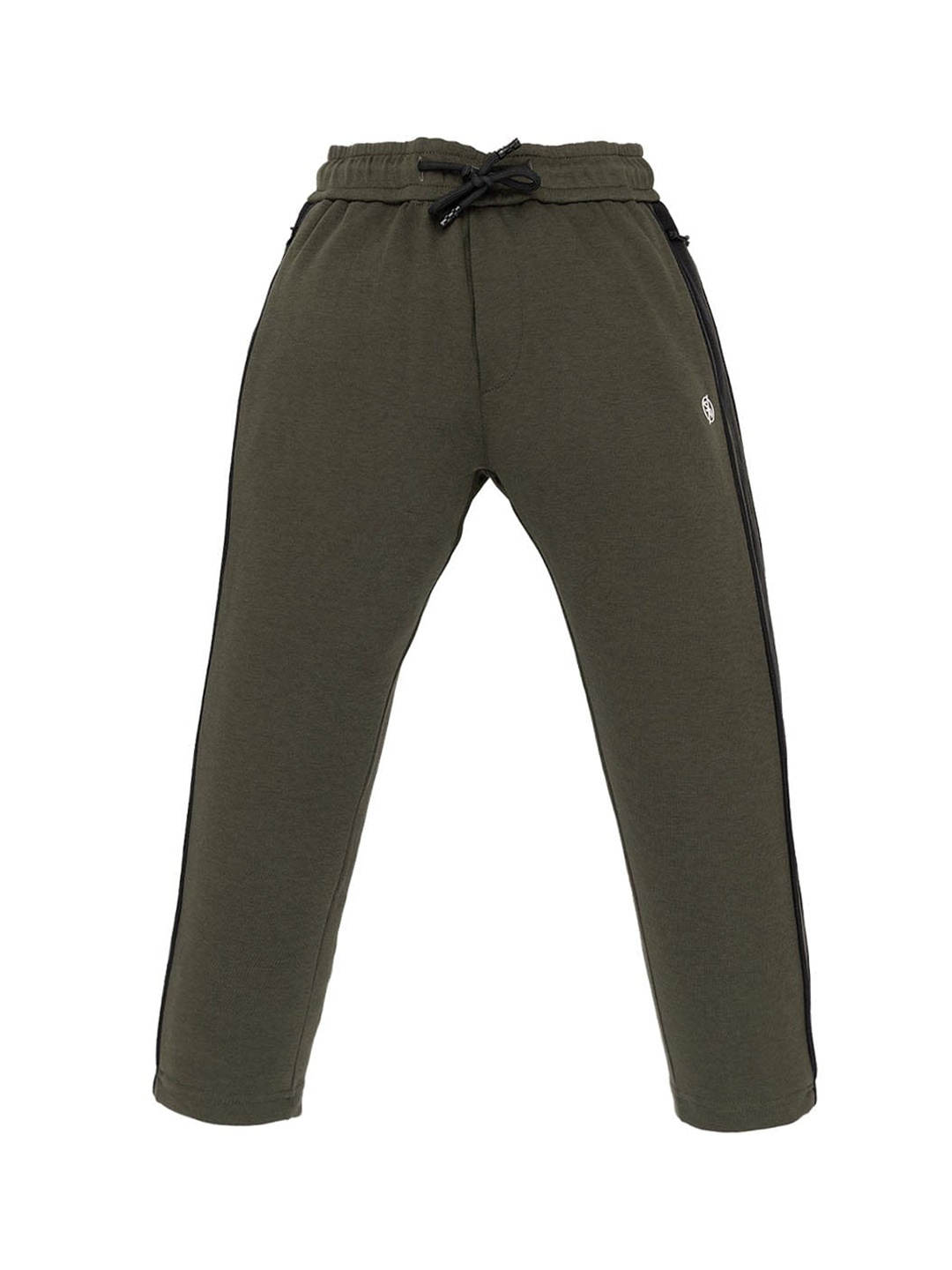 

Status Quo Boys Mid-Rise Track Pants, Olive