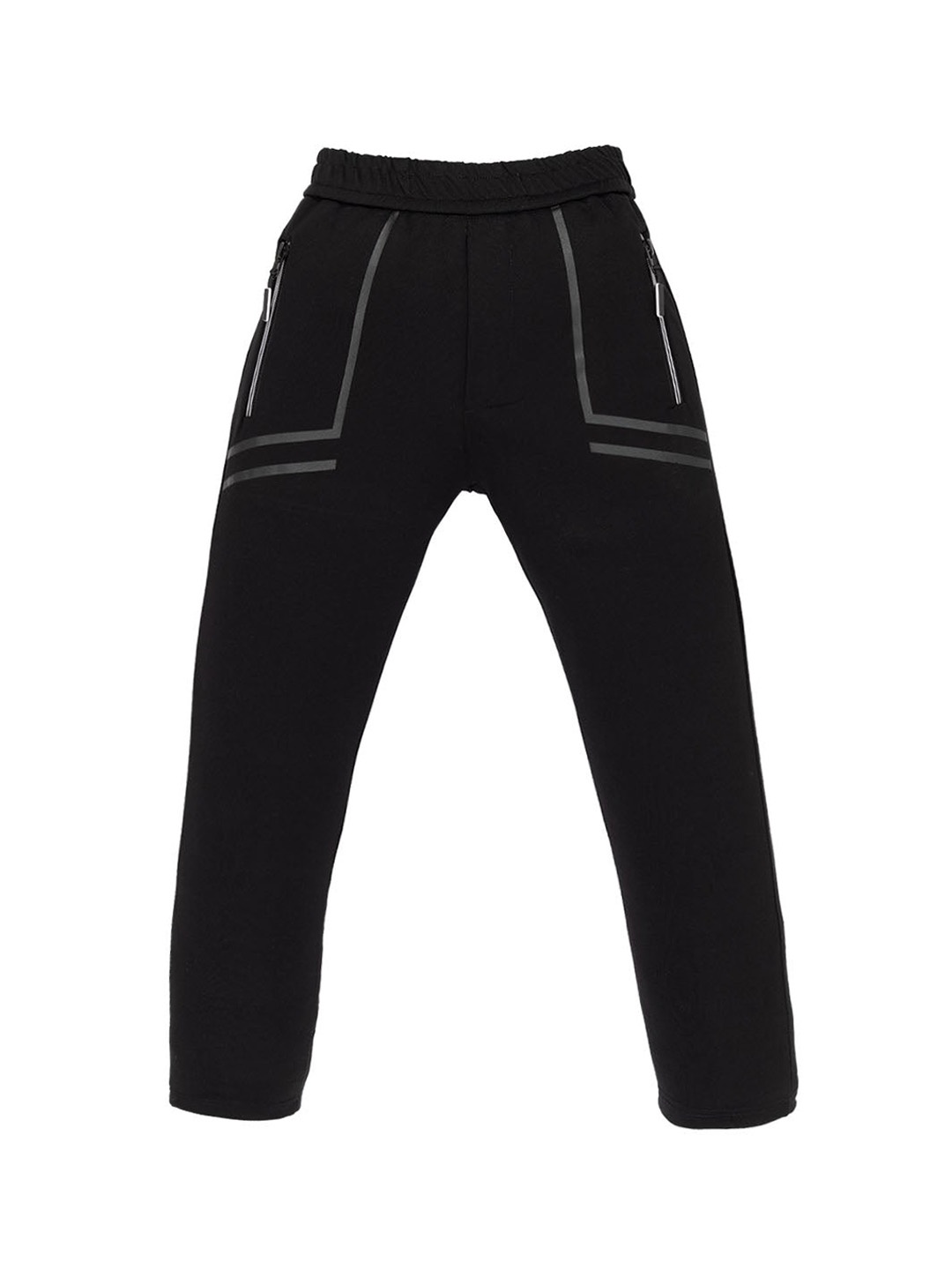 

Status Quo Boys Mid Rise Track Pant, Black