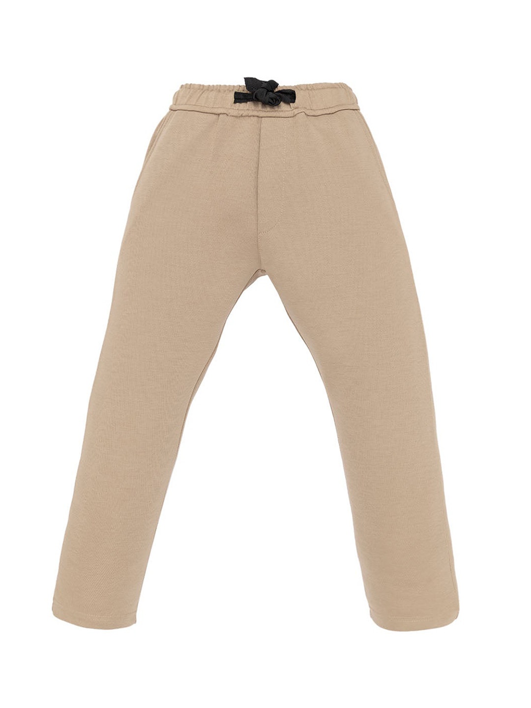 

Status Quo Boys Mid Rise Cotton Track Pants, Khaki