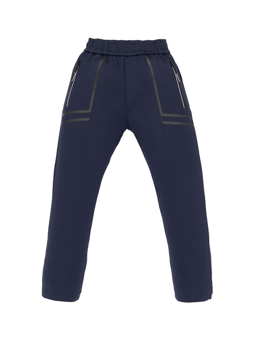 Status Quo Boys Regular Fit Track Pants, Navy blue