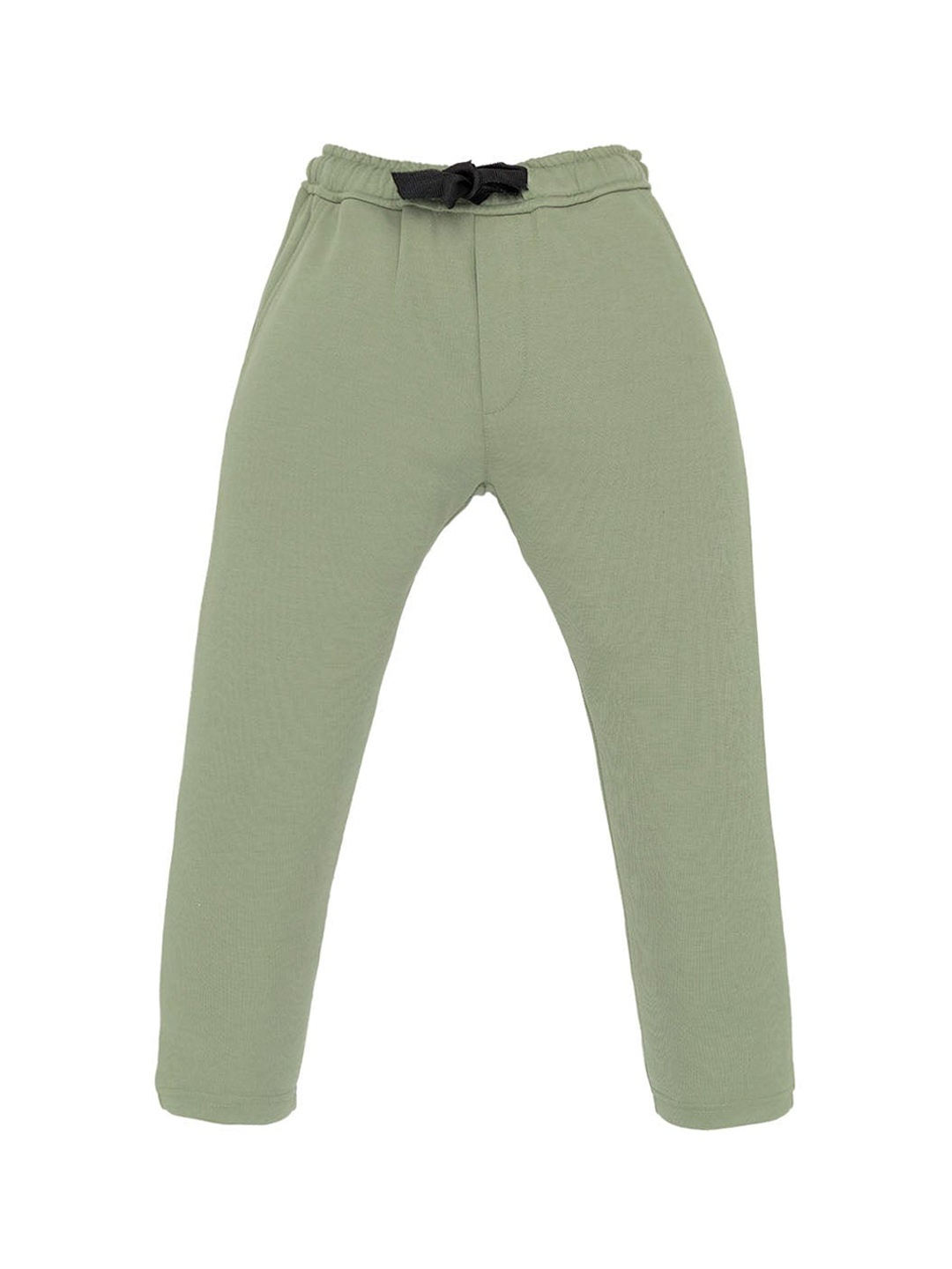 

Status Quo Boys Solid Regular Fit Track Pants, Olive