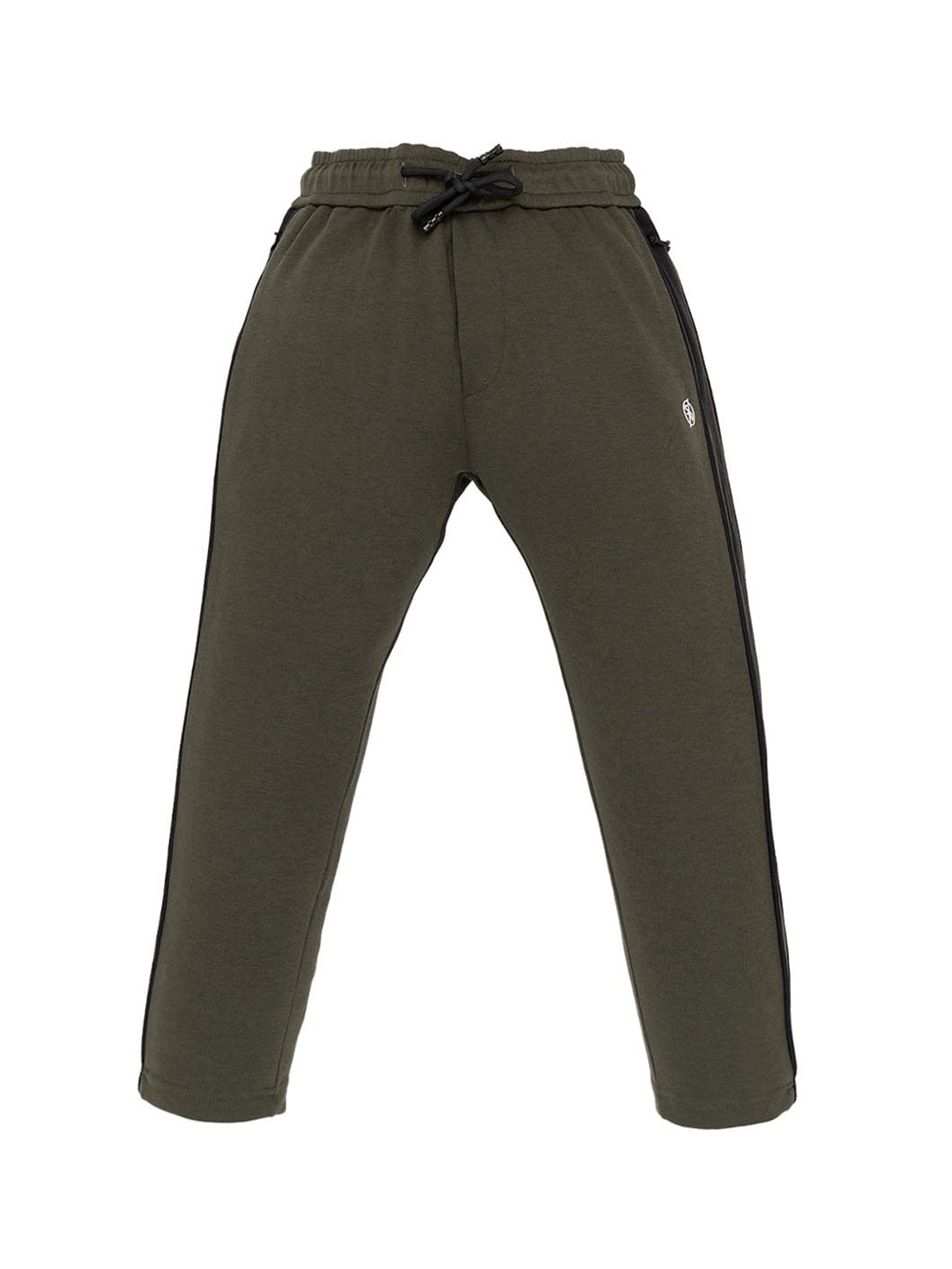 

Status Quo Boys Solid Regular Fit Track Pants, Olive