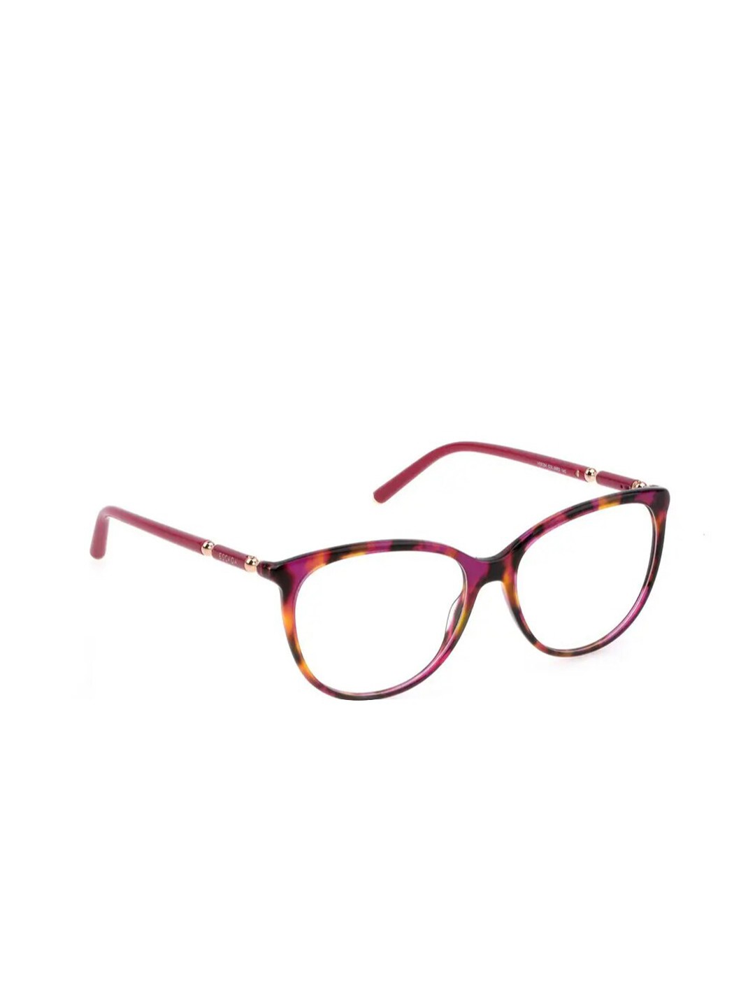 

Escada Women Abstract Full Rim Oval Frames, Brown