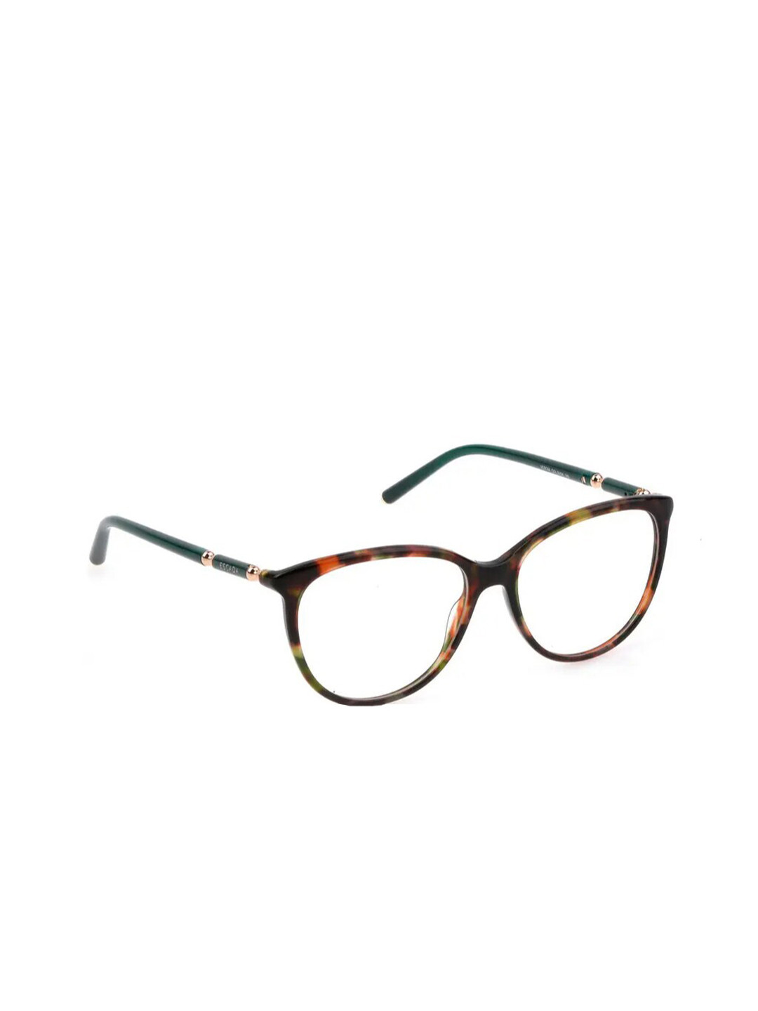 

Escada Women Abstract Full Rim Oval Frames, Brown