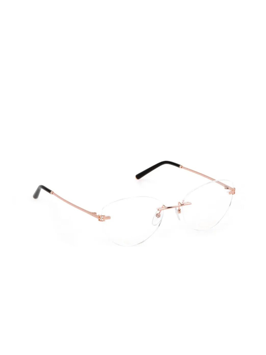 

Escada Women Rimless Oval Frames, Gold