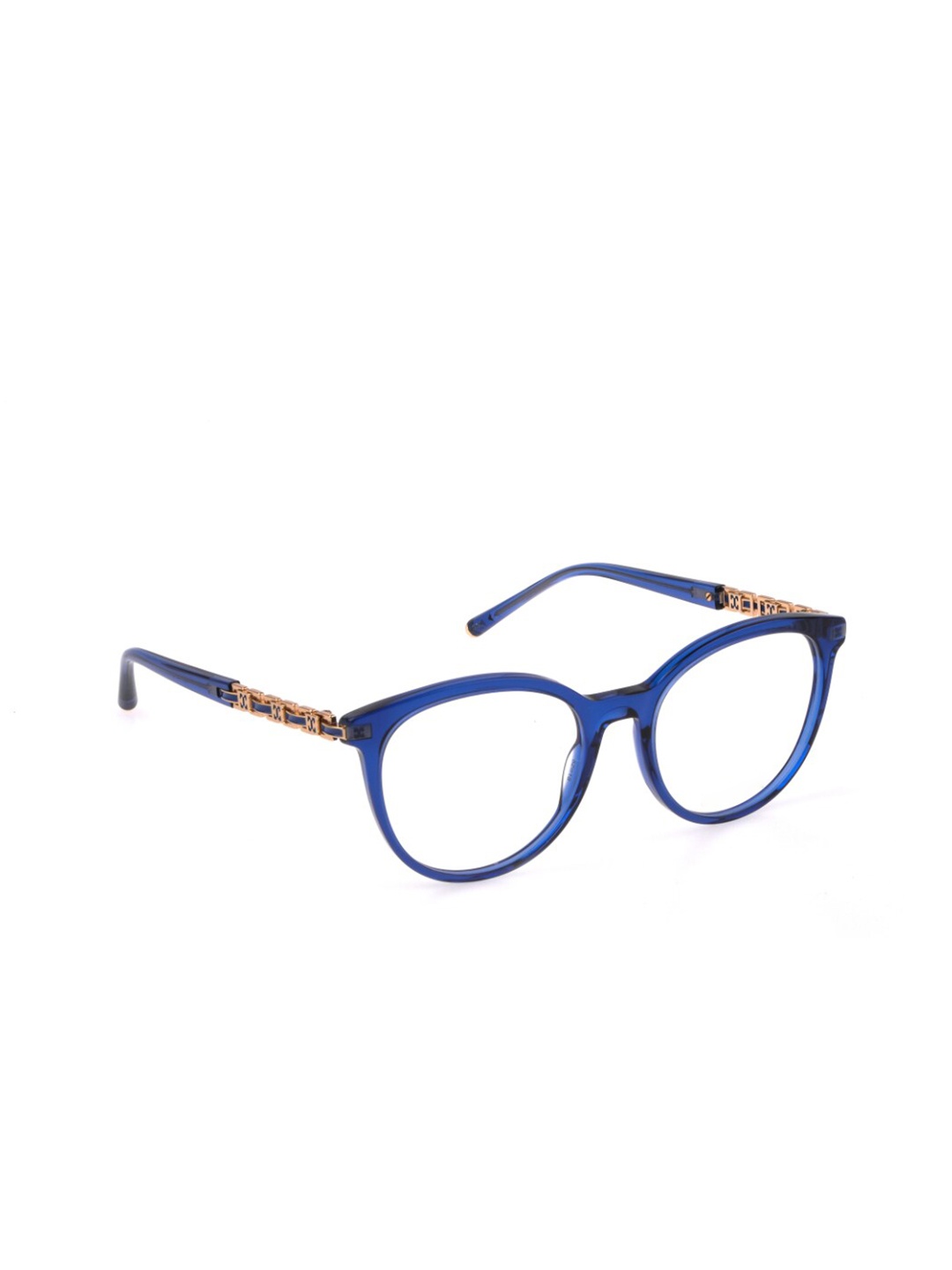 

Escada Women Full Rim Oval Frames, Blue