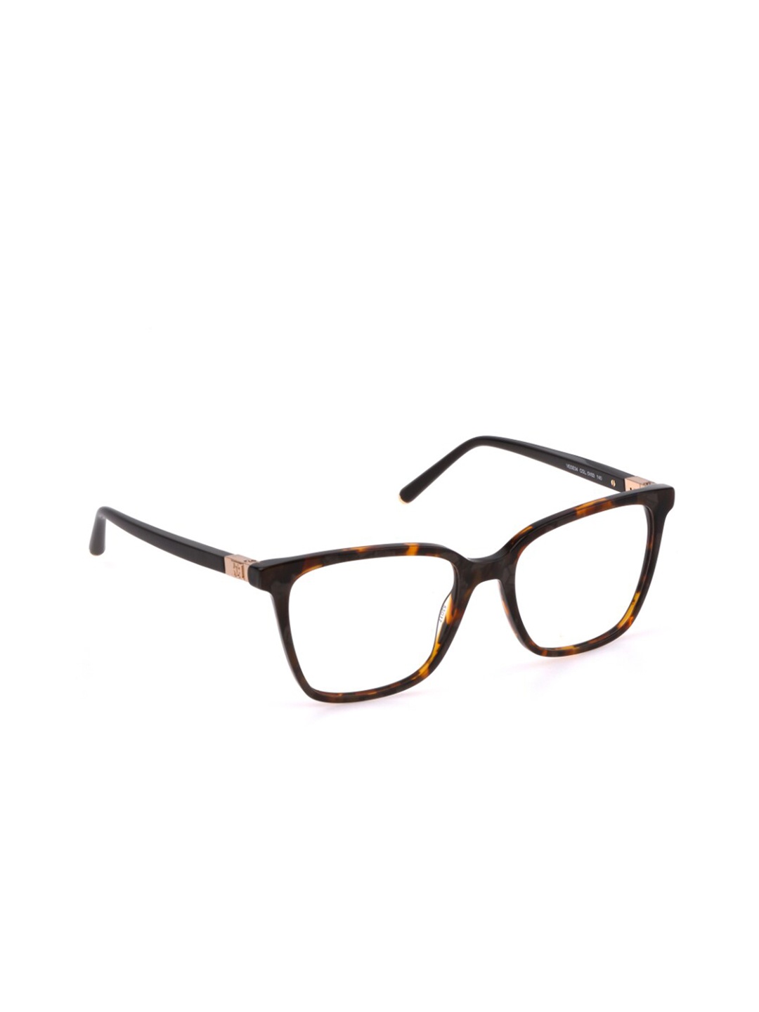 

Escada Women Abstract Full Rim Square Frames, Brown