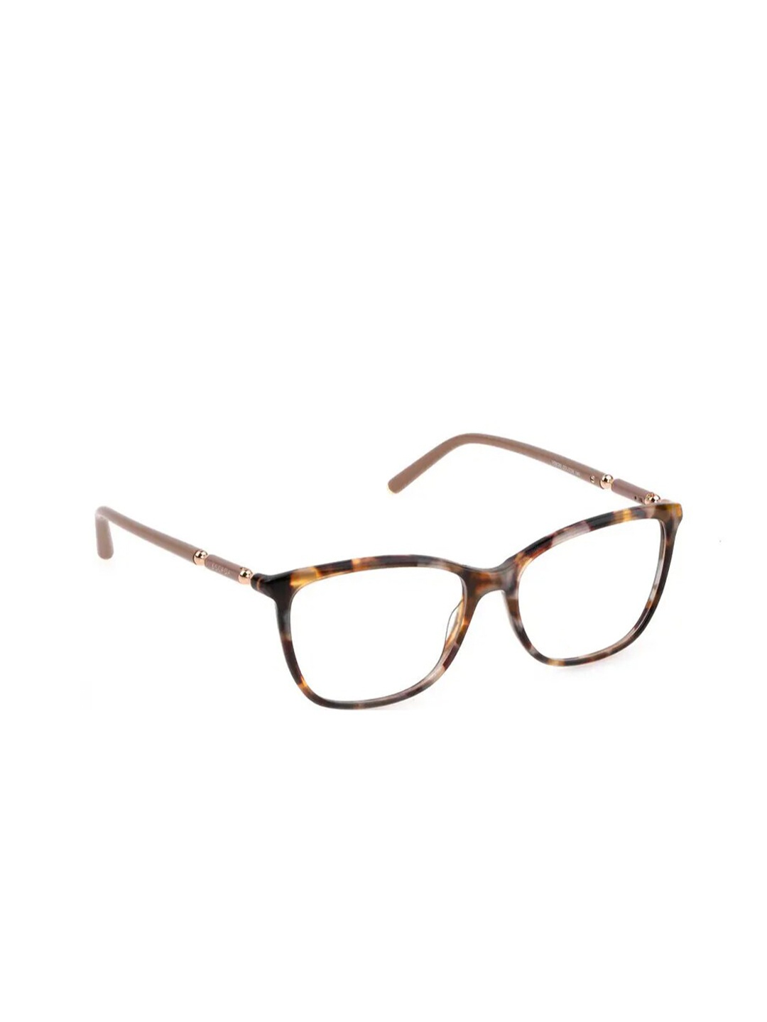 

Escada Women Abstract Full Rim Square Frames, Brown