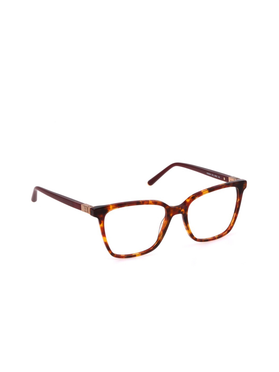 

Escada Women Abstract Full Rim Square Frames, Brown