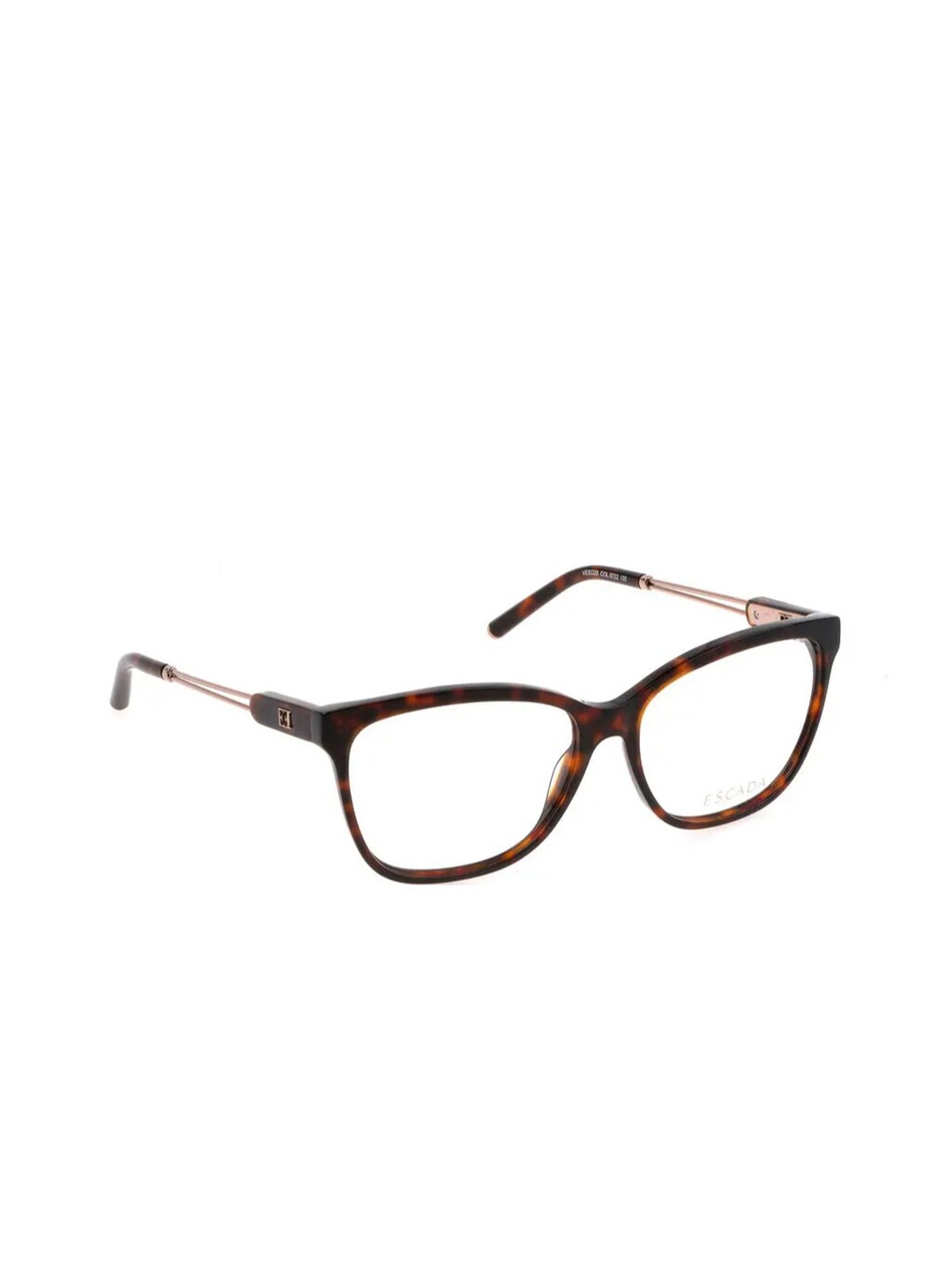 

Escada Women Abstract Full Rim Square Frames, Brown