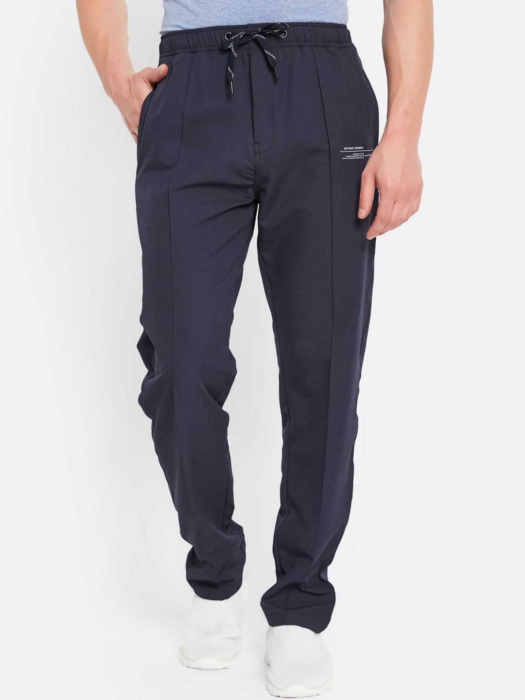 

Octave Men Cotton Track Pants, Navy blue