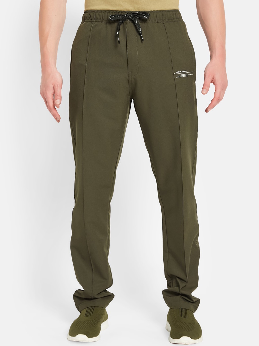 

Octave Men Cotton Track Pants, Olive