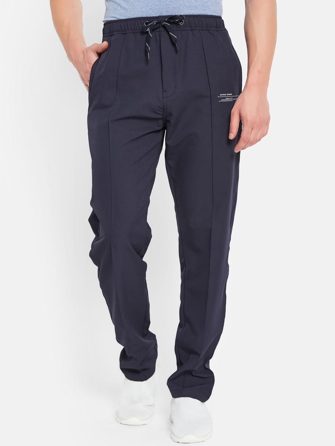 

Octave Men Cotton Track Pants, Navy blue