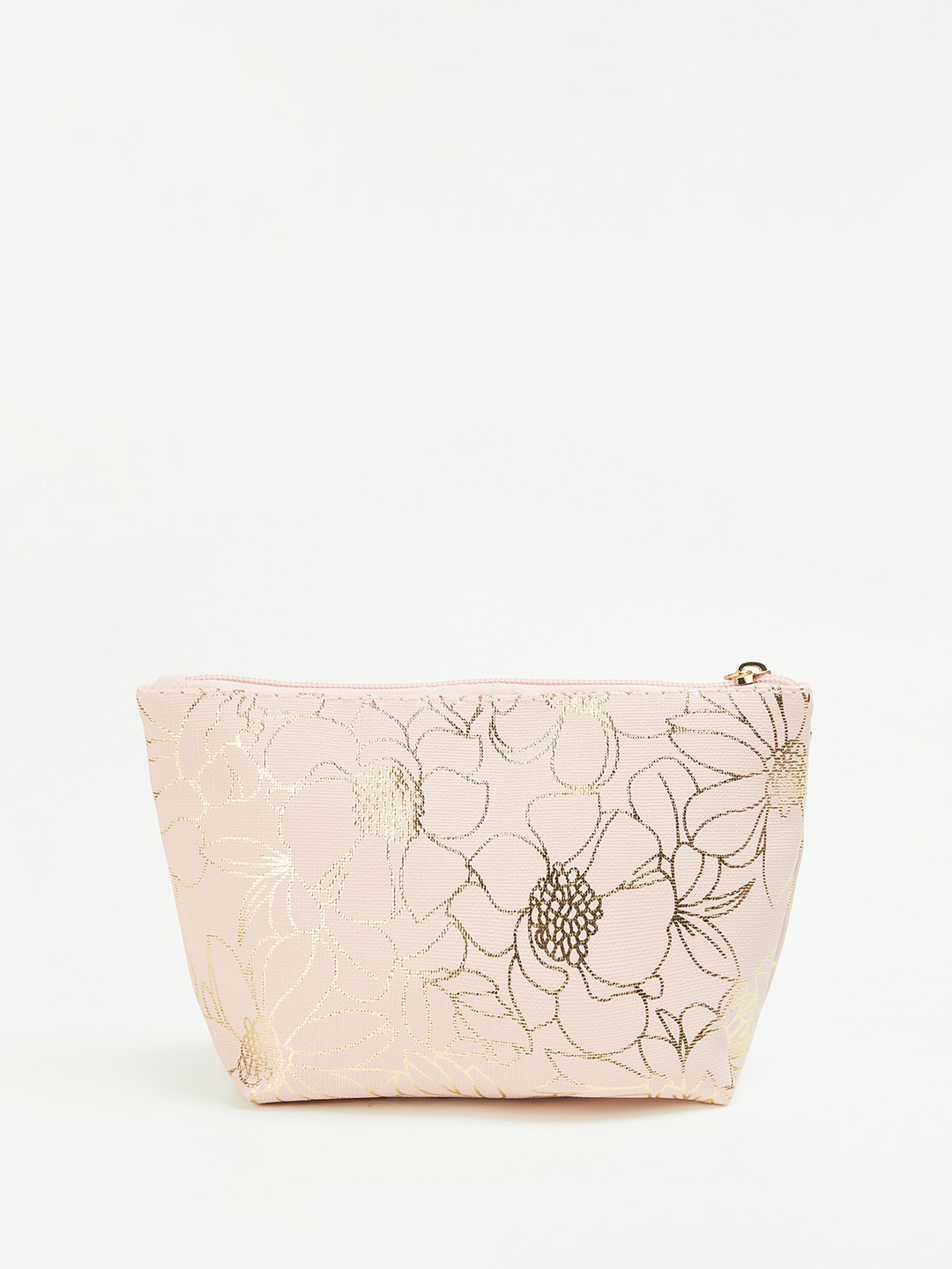 

Ginger by Lifestyle Printed Pouch Toilet Kit, Pink