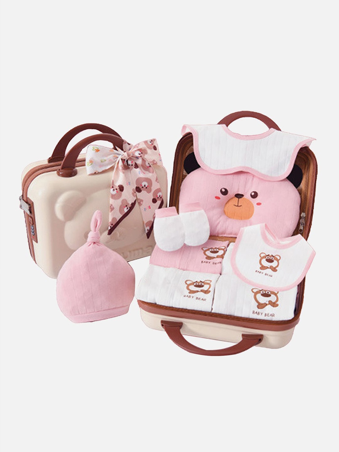 

Little Surprise Box LLP Infants 26 Pcs Baby Apparel Gift Set, Pink