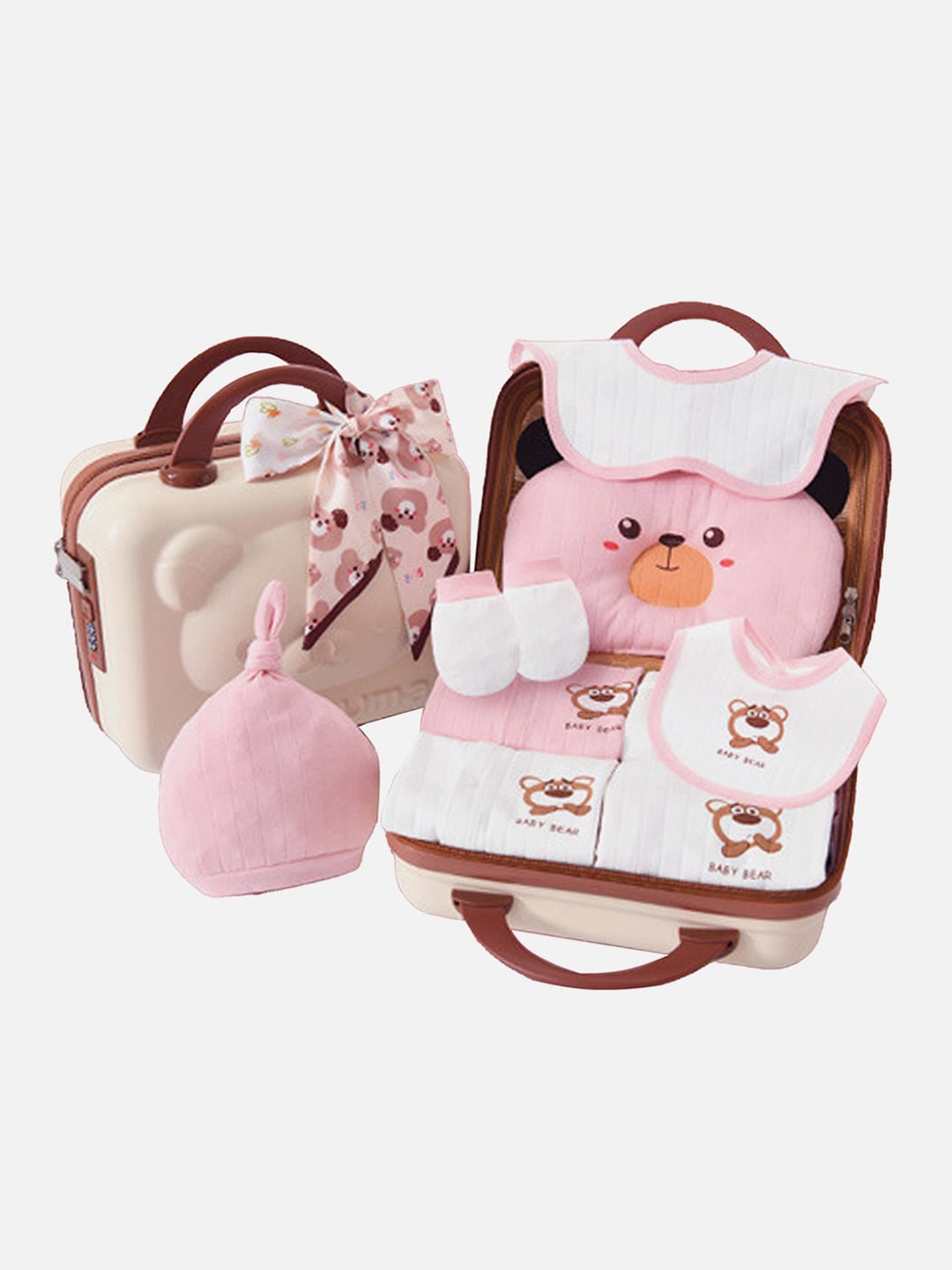 

Little Surprise Box LLP Infants 26 Pcs Baby Apparel Gift Set, Pink