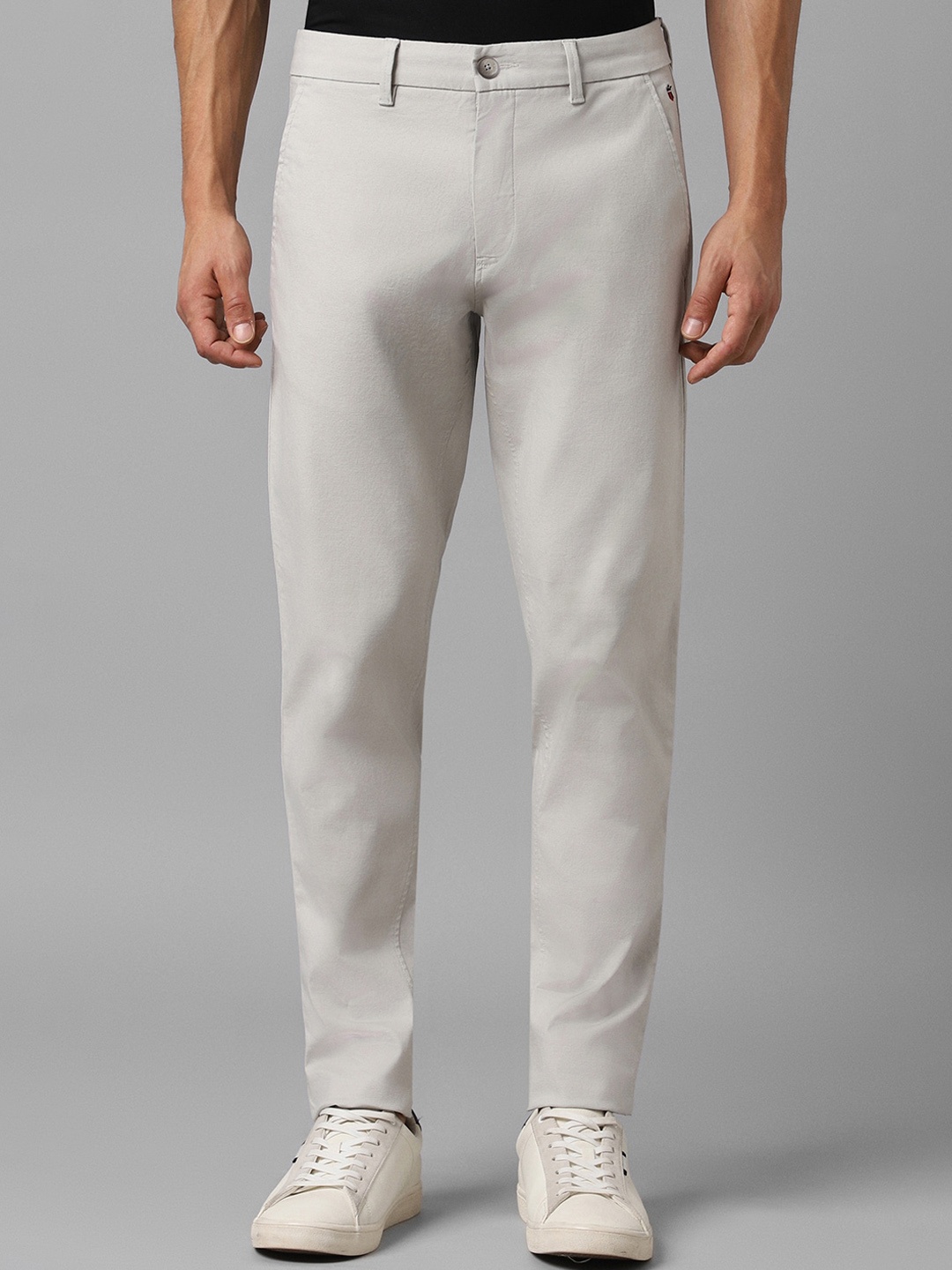 

Louis Philippe Sport Men Slim Fit Trousers, Grey
