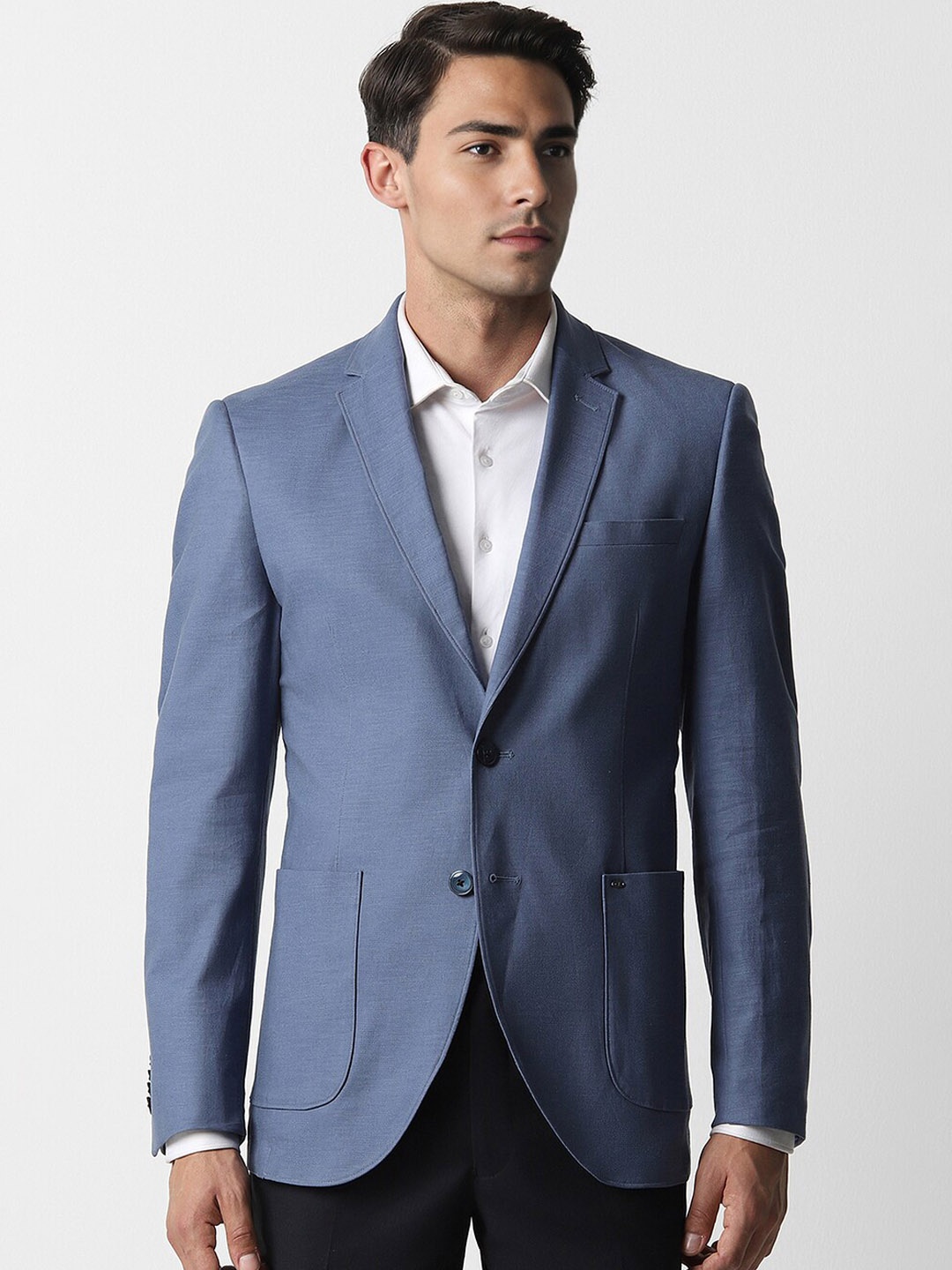 

Van Heusen Sport Slim Fit Single-Breasted Formal Blazers, Blue