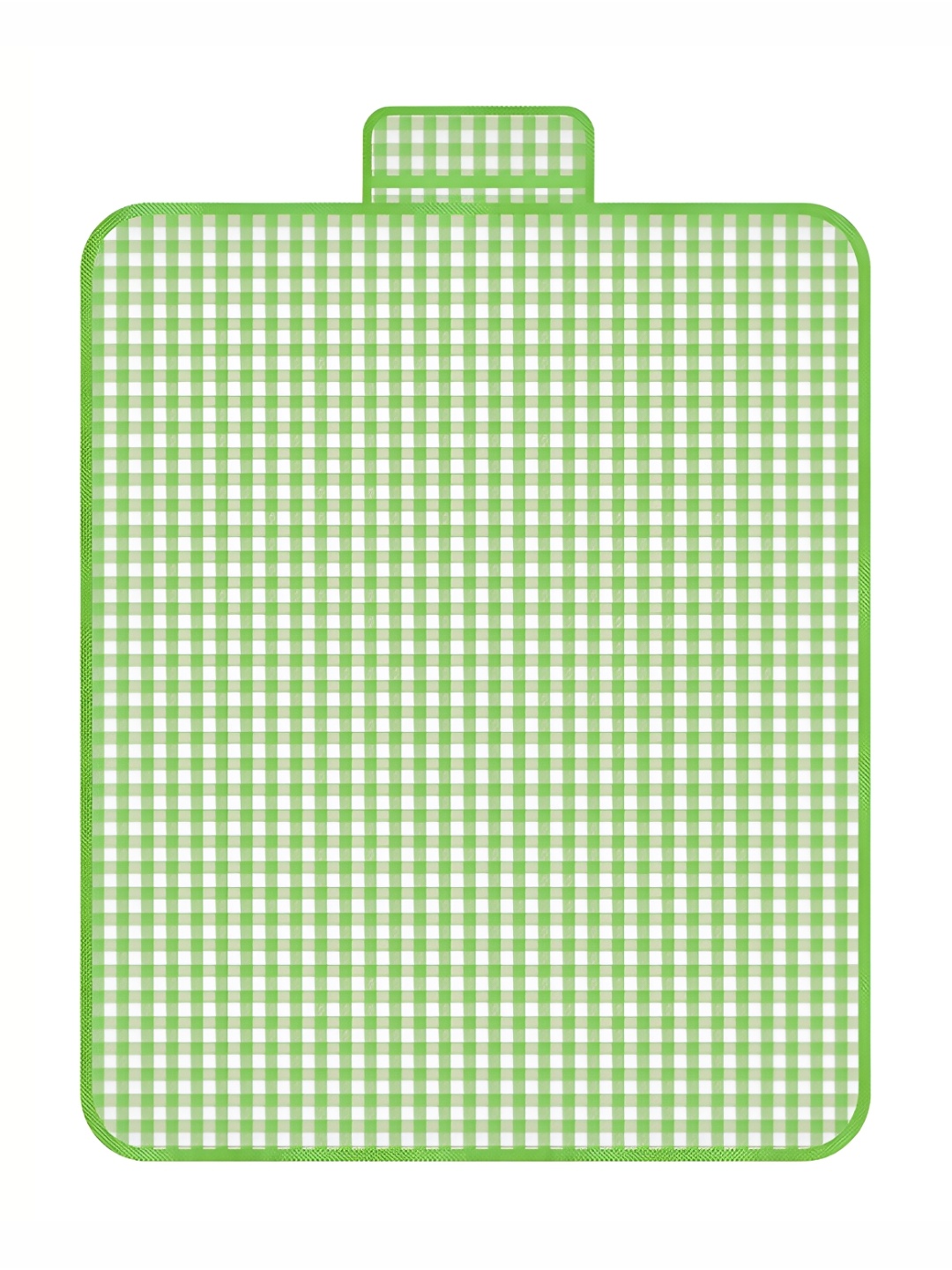 

Kuber Industries White Polyester Water Resistant Mattress Protector, Green
