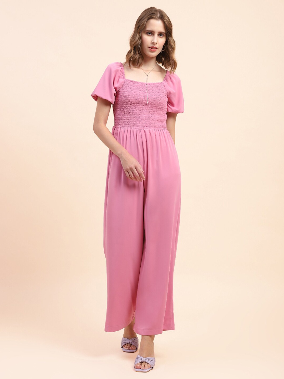 

CAMLA Basic Jumpsuit, Pink