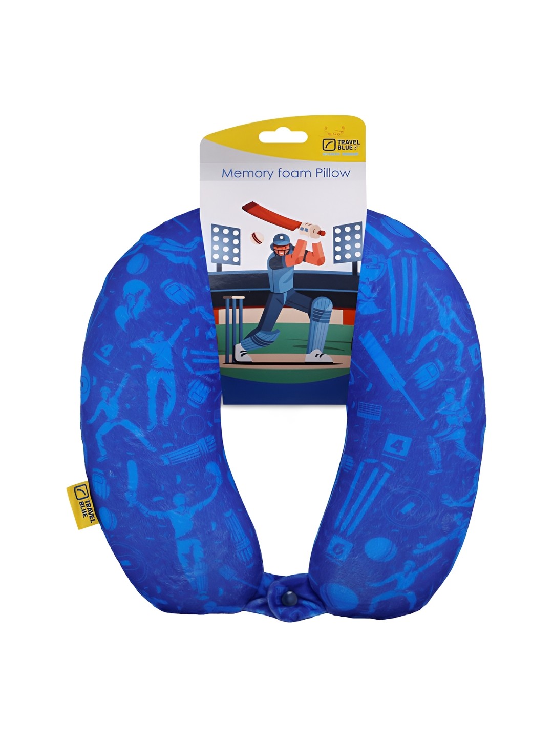 

Travel Blue Blue Printed Travel Pillow
