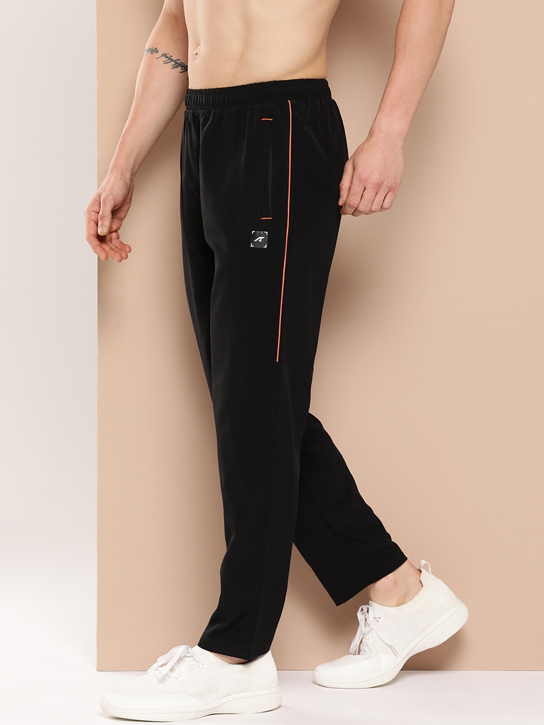 

Alcis Slim Fit Training Track Pants, Black