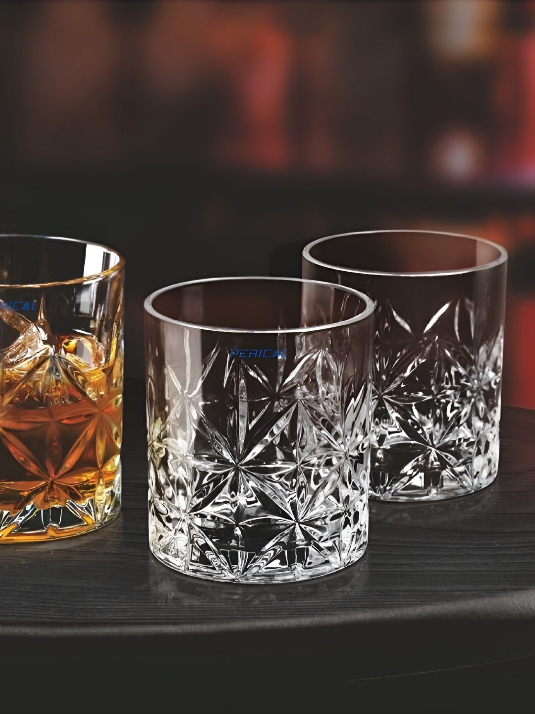 

PERICAL Transparent 6 Pieces Whisky Glasses