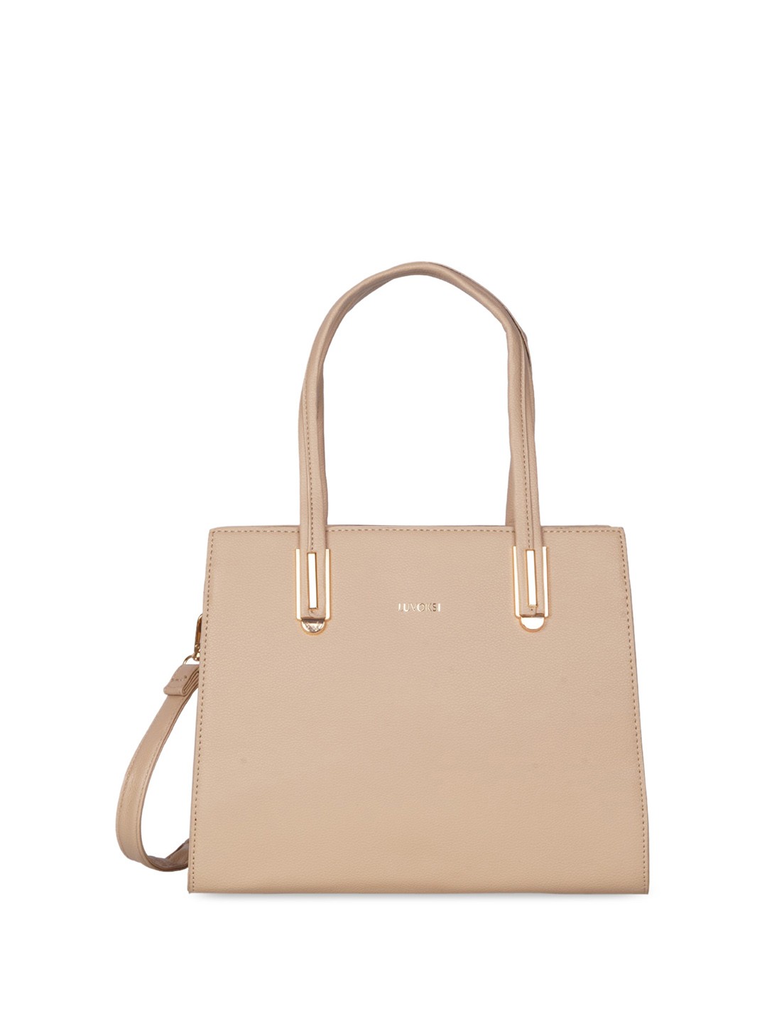 

Luvoksi Structured Shoulder Bag, Khaki